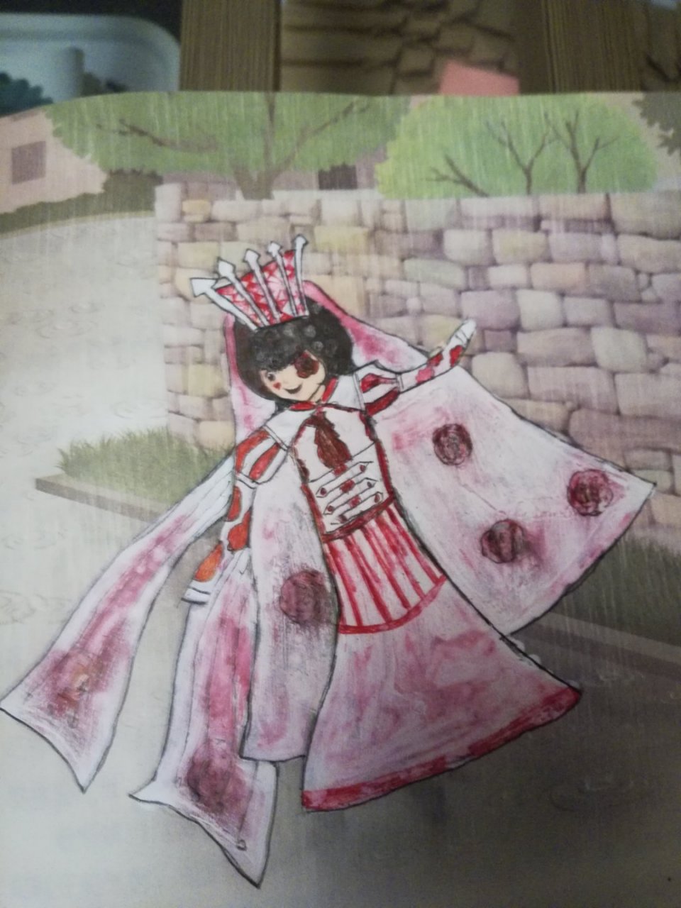 你们要的六年级上册语文书涂鸦来啦,是我画的哦,希望有专门做#在课本