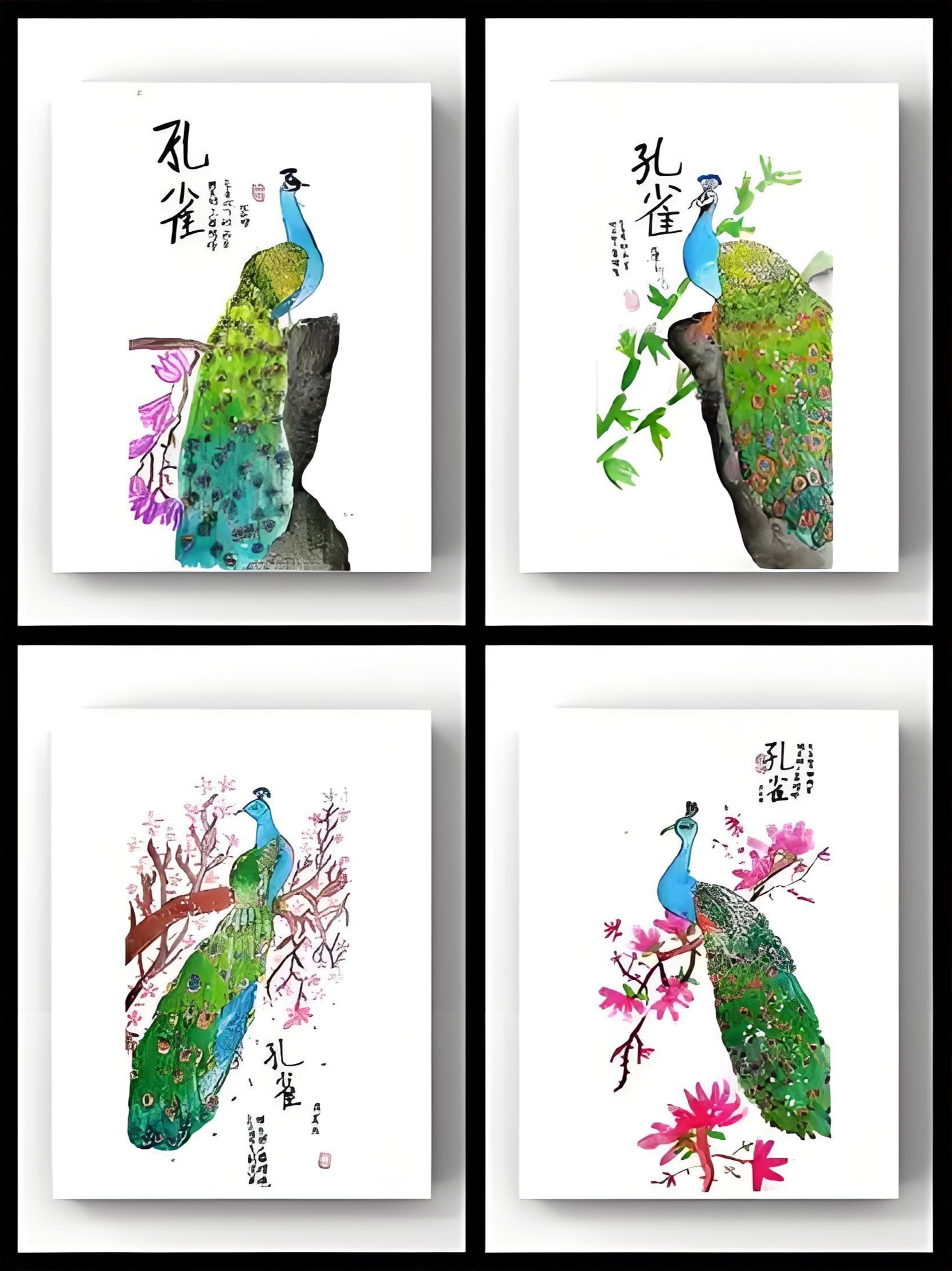 安全防御与栖息需求 躲避天敌:孔雀夜间栖息于高枝上,可减少地面捕食