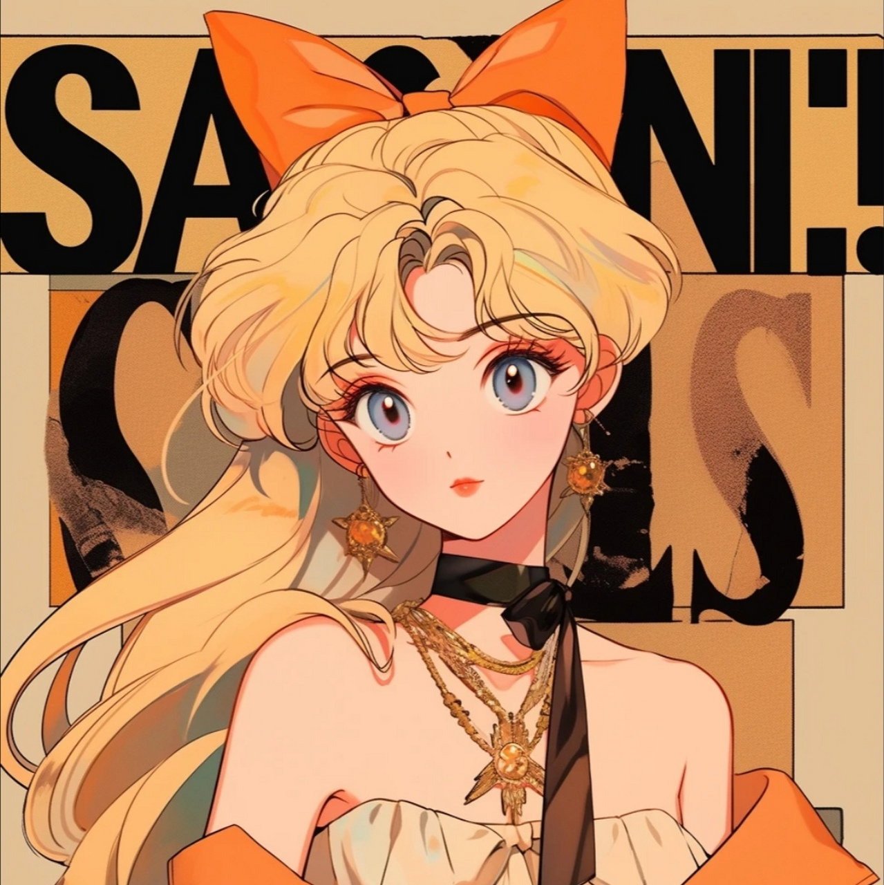 【二次元美少女头像分享】 黄色系90橙色系 你喜欢哪一种色系的美