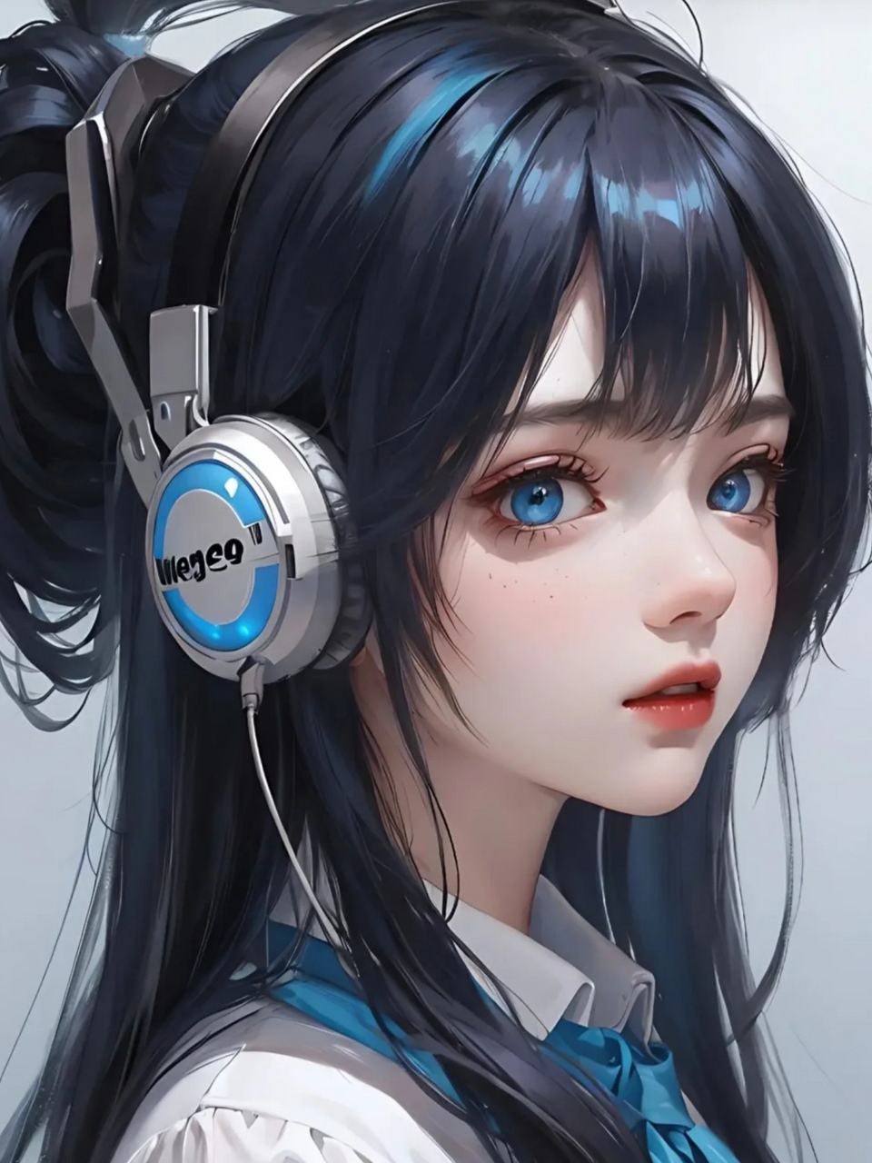 【二次元美少女头像分享】 电竞少女,清早开局[游戏手柄] #最靓头像