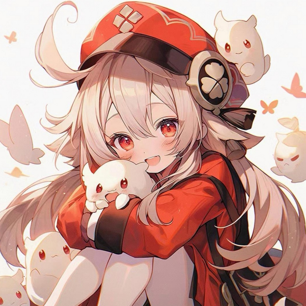 【二次元美少女头像分享】 原神系列,可莉. 来陪可莉炸鱼吗?