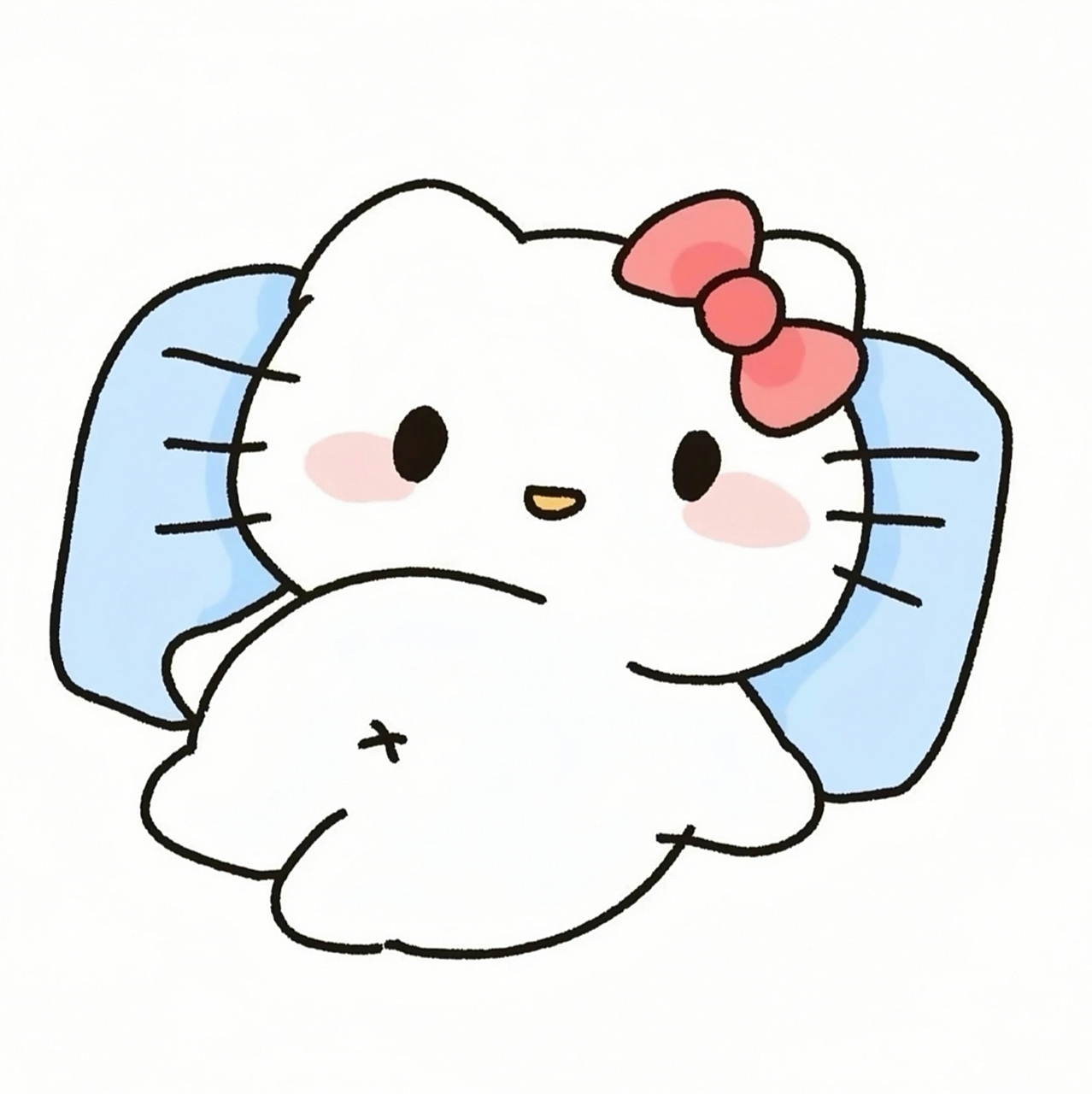 【二次元头像分享】 hellokitty简单生活头像.