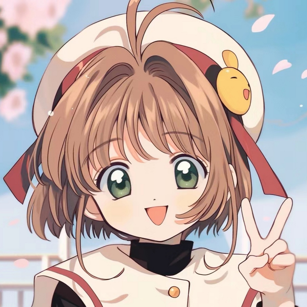 【二次元头像分享】 这是一组小樱主题的闺蜜头像.