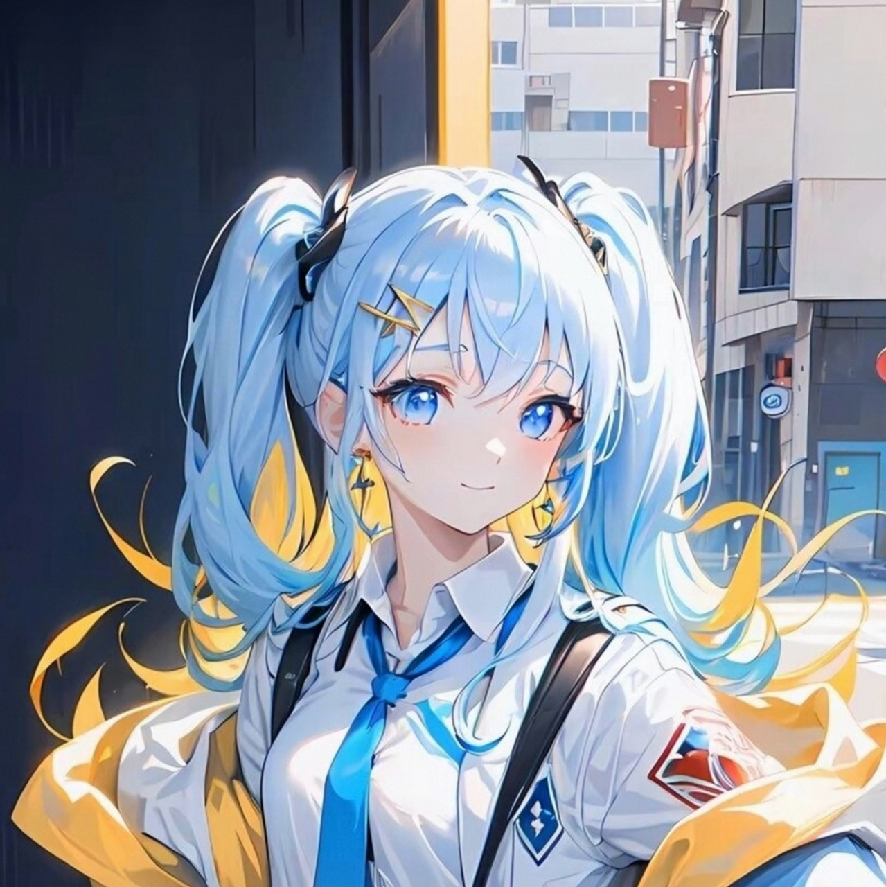 【二次元美少女头像分享】 不同发色的美少女,换一种发色,刷新一次好