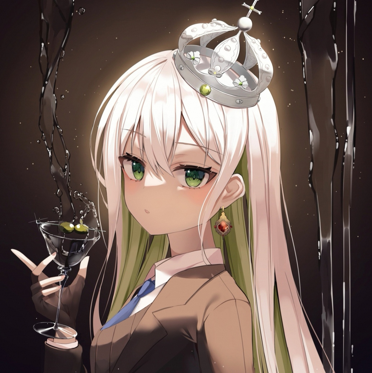 【二次元美少女头像分享】 你喜欢主动一点的女孩子,还是高冷一点的