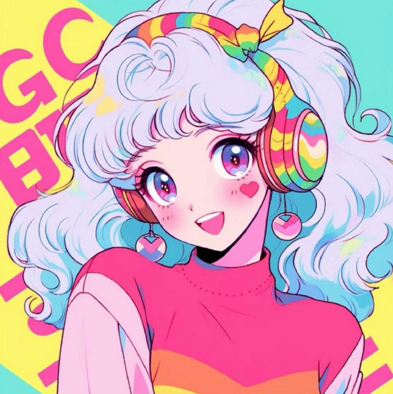 粉桃主色系的多巴胺风格,每一个都是多彩的