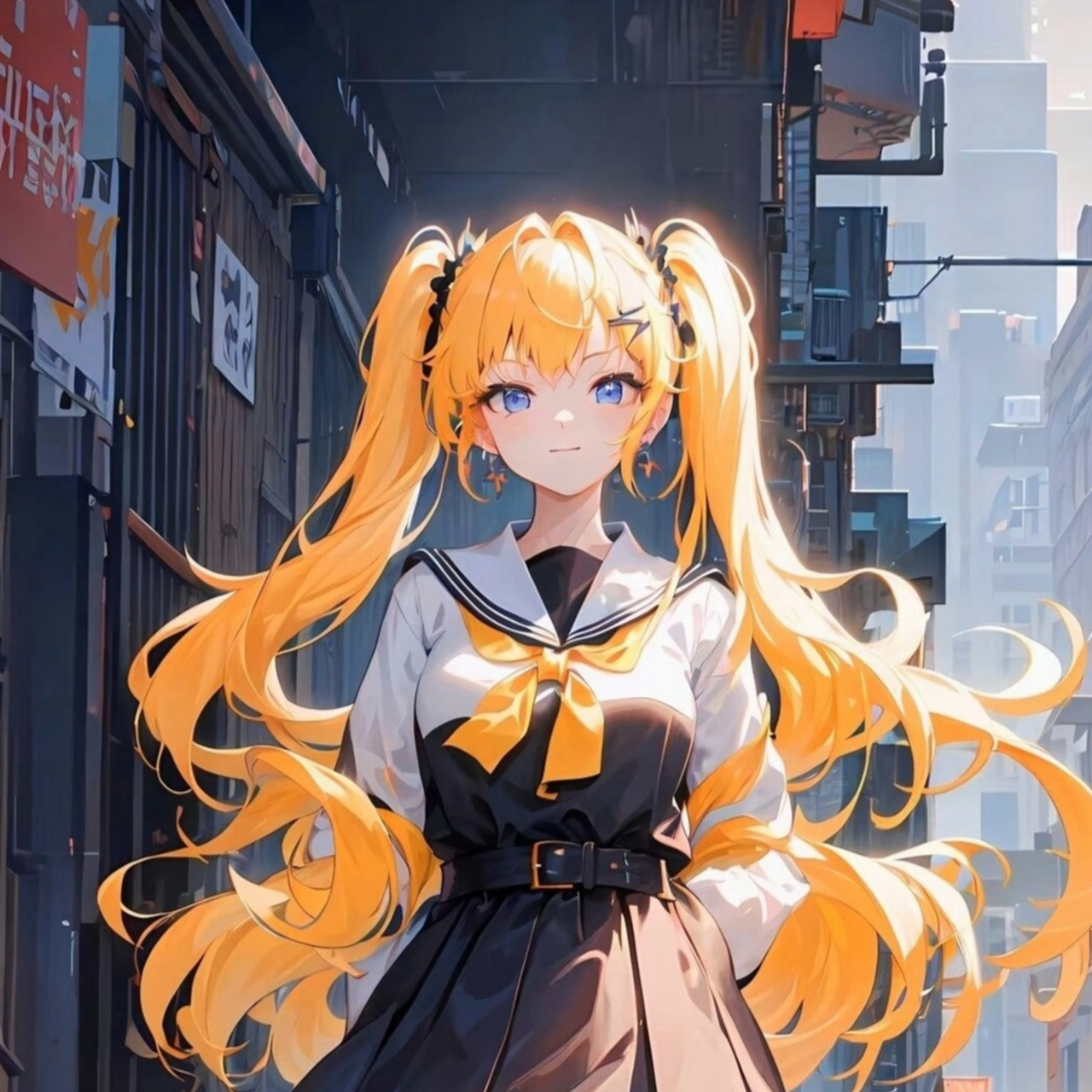 【二次元美少女头像分享】 不同发色的美少女,换一种发色,刷新一次好