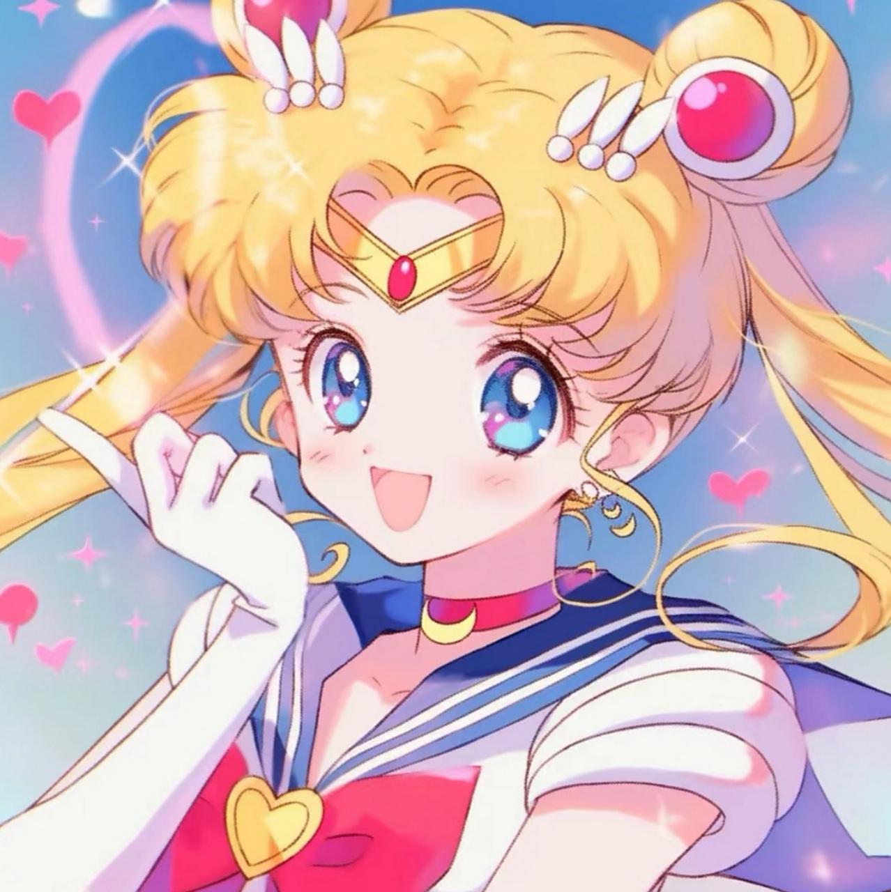 【动漫二次元美少女头像分享】 美少女战士头像,你喜欢梦幻版还是可爱