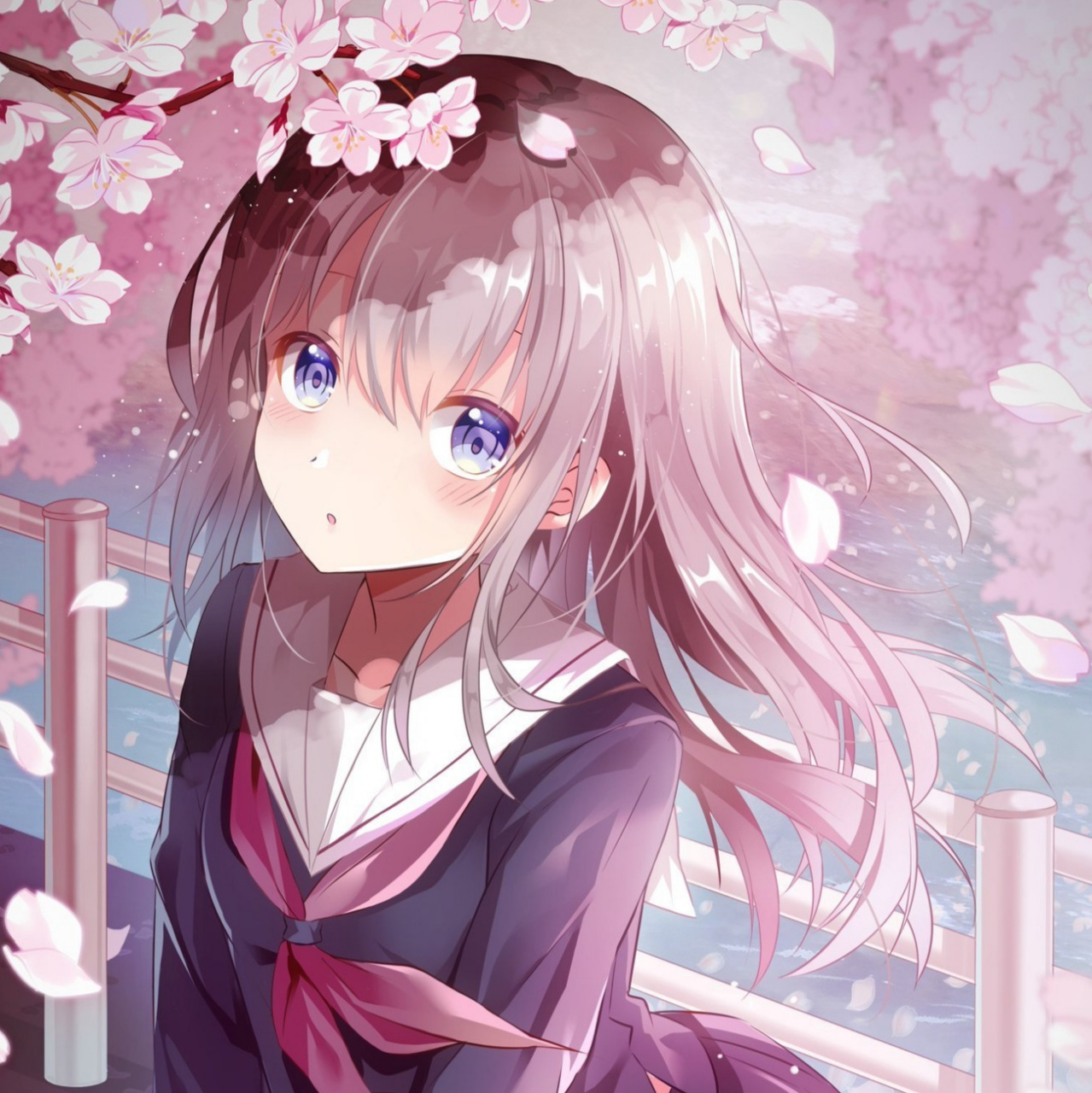 【二次元美少女头像分享】 软萌系学生妹,939378157815