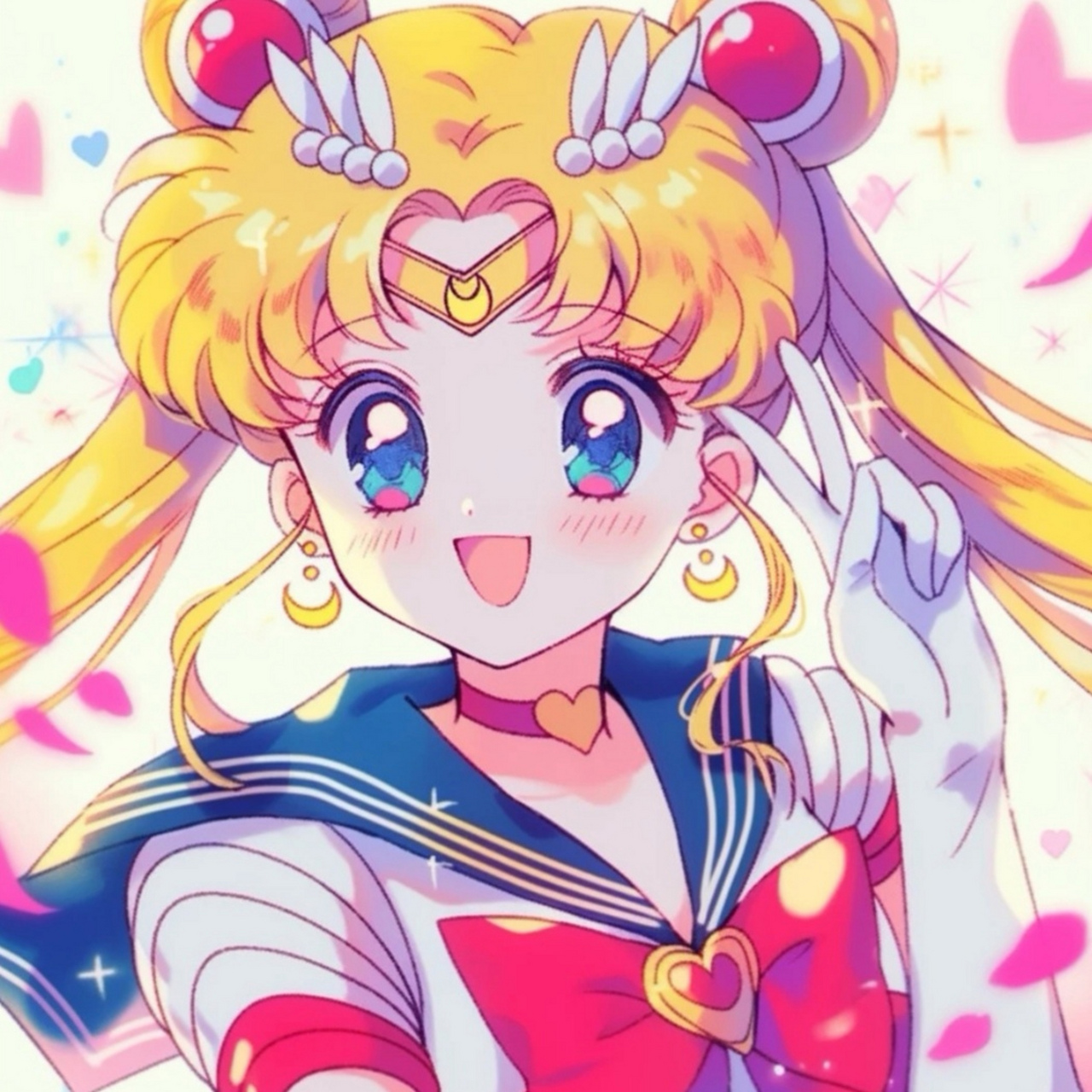 【动漫二次元美少女头像分享】 美少女战士头像,你喜欢梦幻版还是可爱