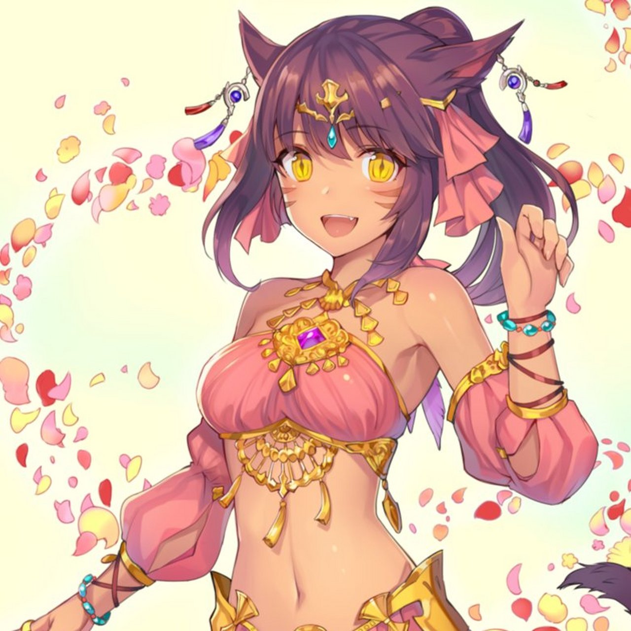 【二次元美少女头像分享】 异域风情,氛围感美少女.