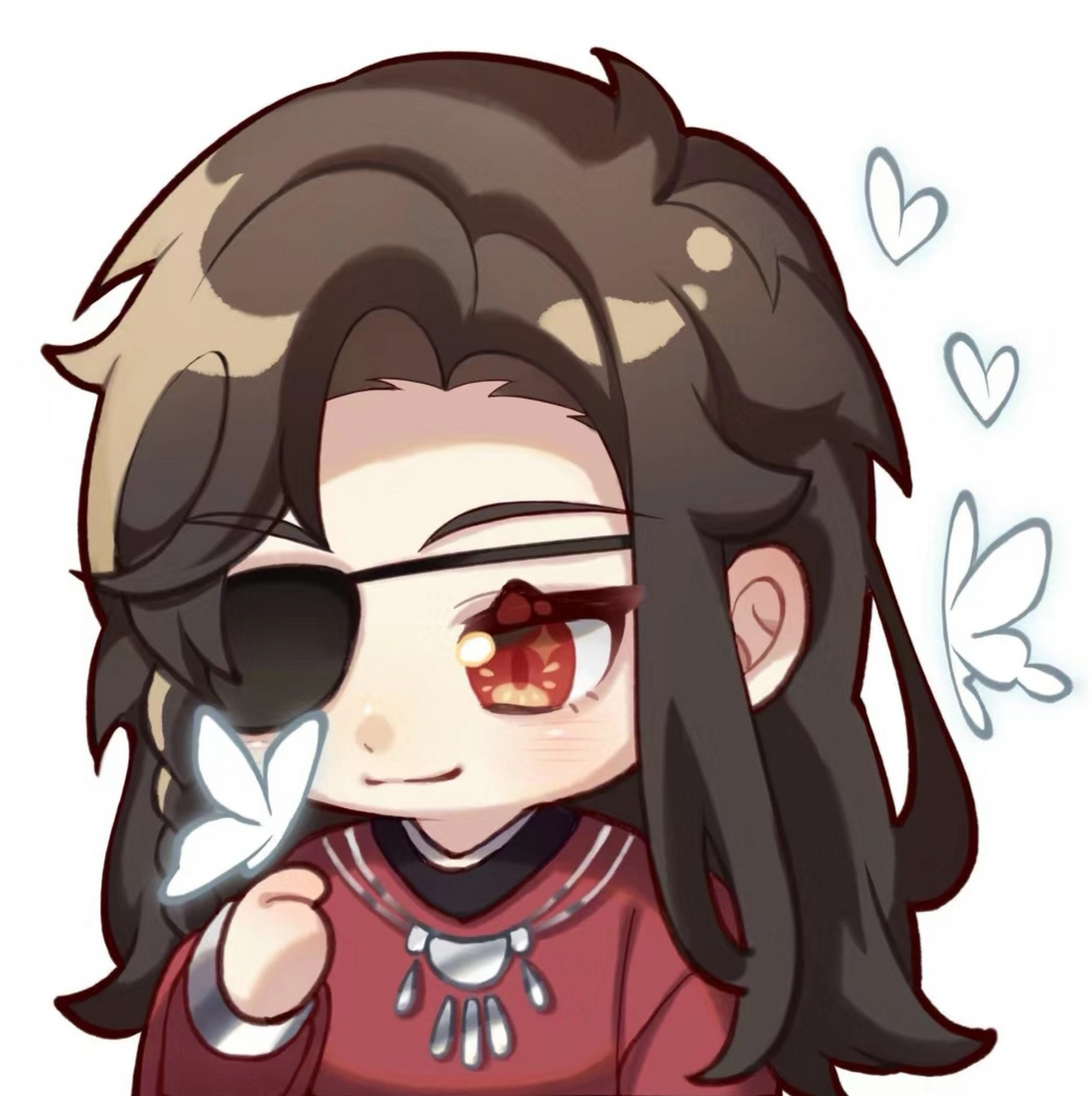 【动漫头像分享】 《天官赐福》q版花城和谢怜.