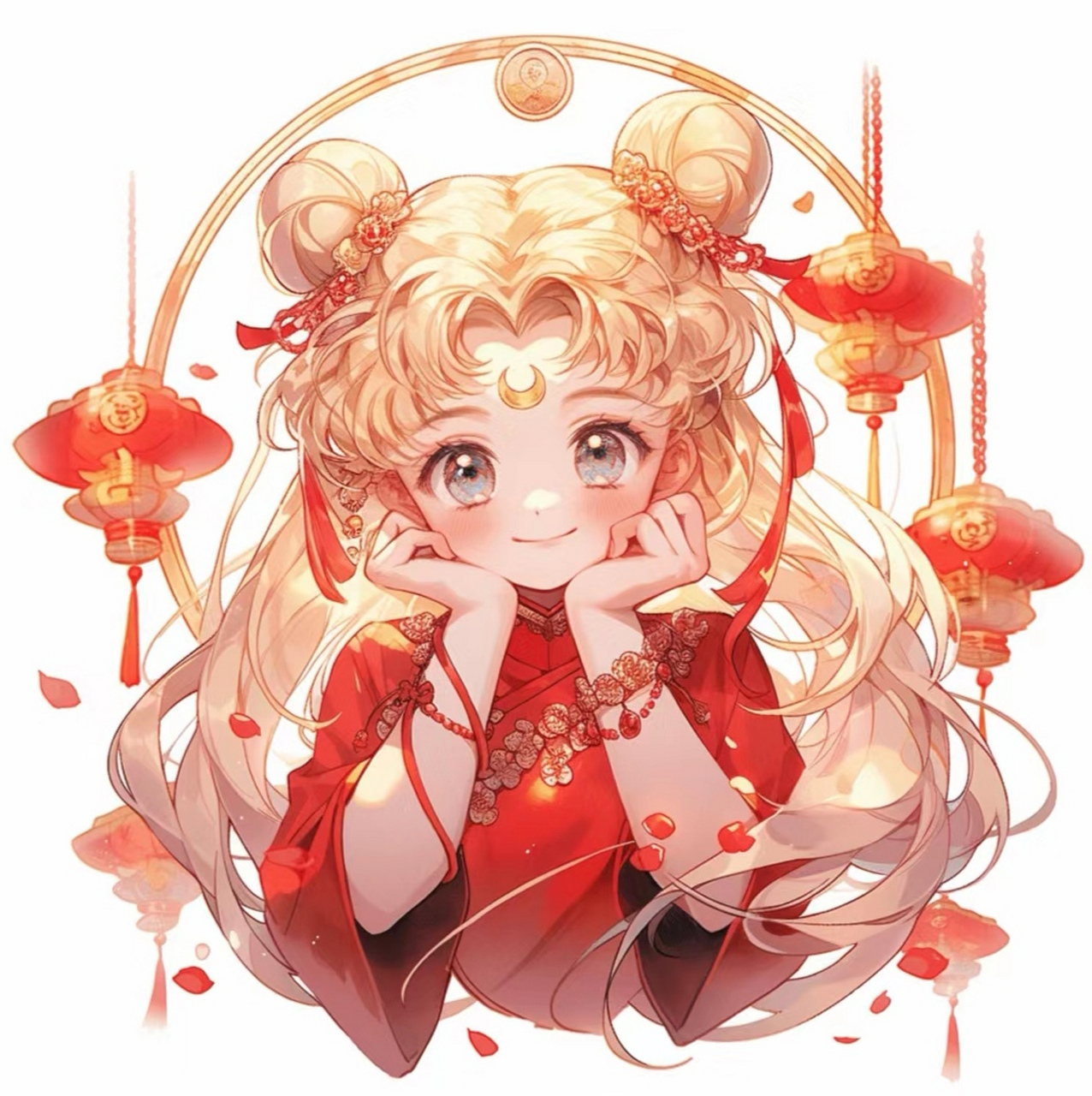 【二次元美少女新年头像分享】 美少女战士,水兵月.