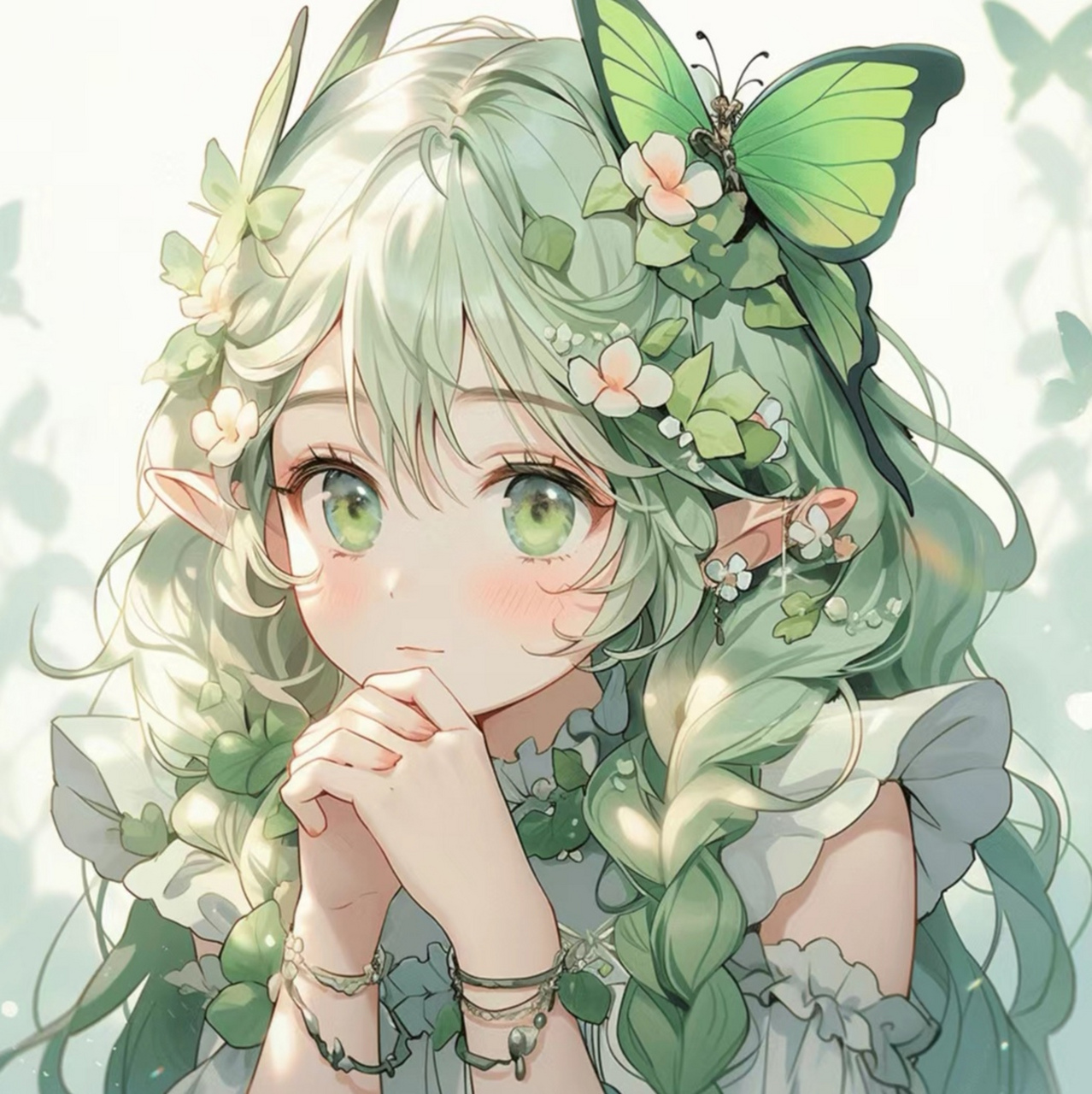 【二次元美少女头像分享】 你喜欢文静唯美风格,还是酷拽狂野风格?