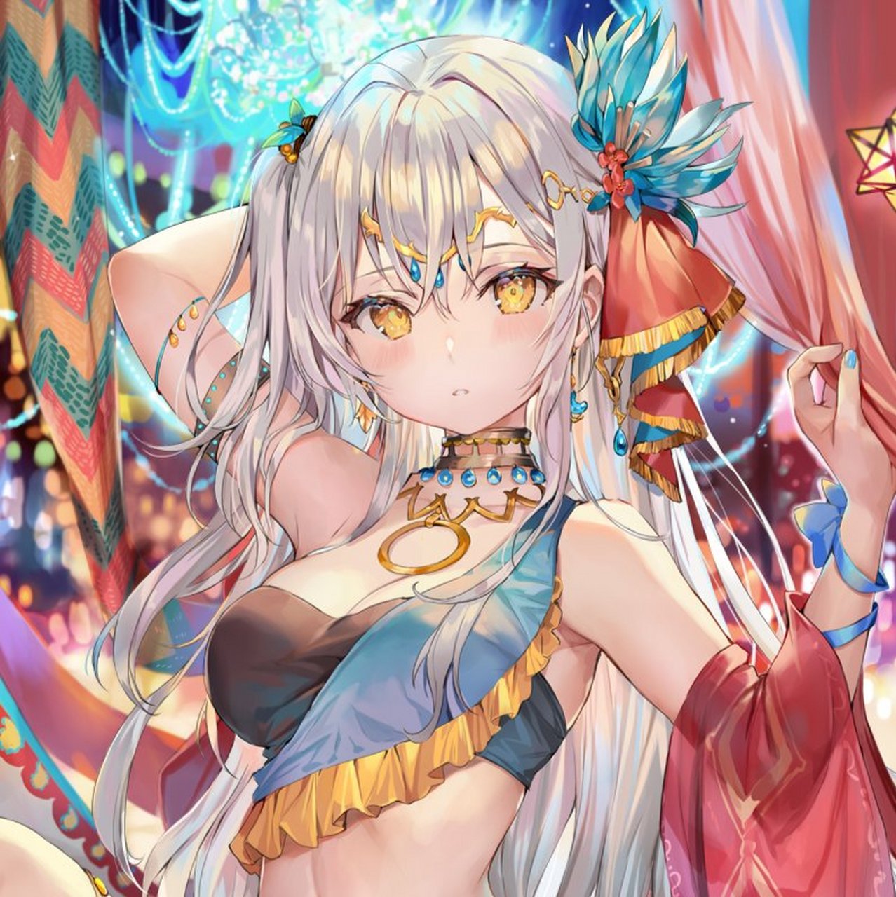 【二次元美少女头像分享】 异域风情,氛围感美少女.