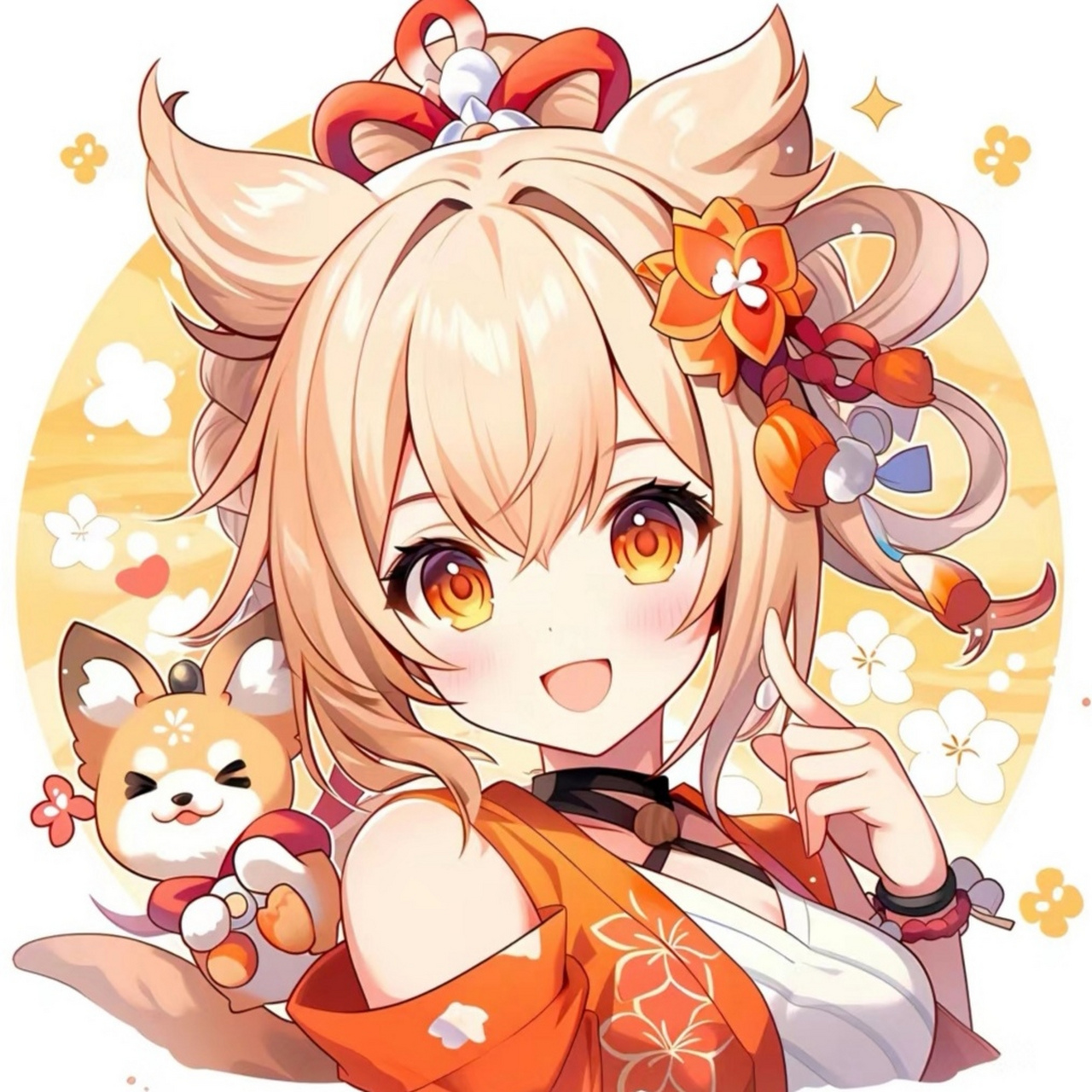 【二次元美少女头像分享】 原神,宵宫. 喜欢她的人多吗?