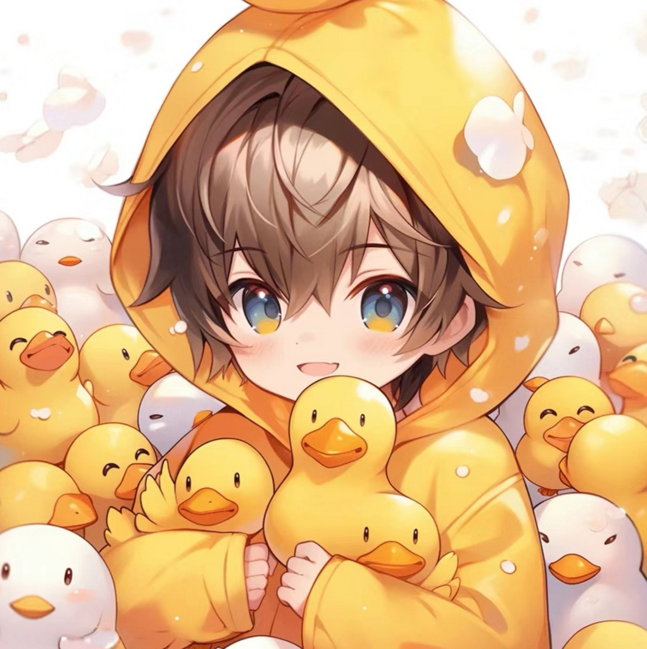 【二次元头像分享】 可可爱爱的小男孩儿,看着就开心.