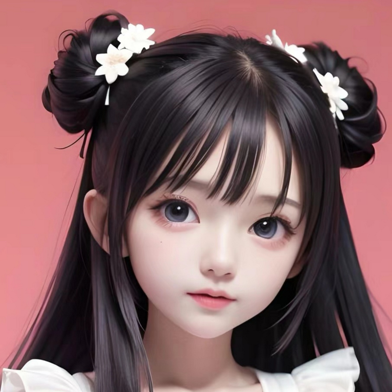 【可爱女生头像分享】 大眼睛的可爱女孩儿总能让人产生保护欲.