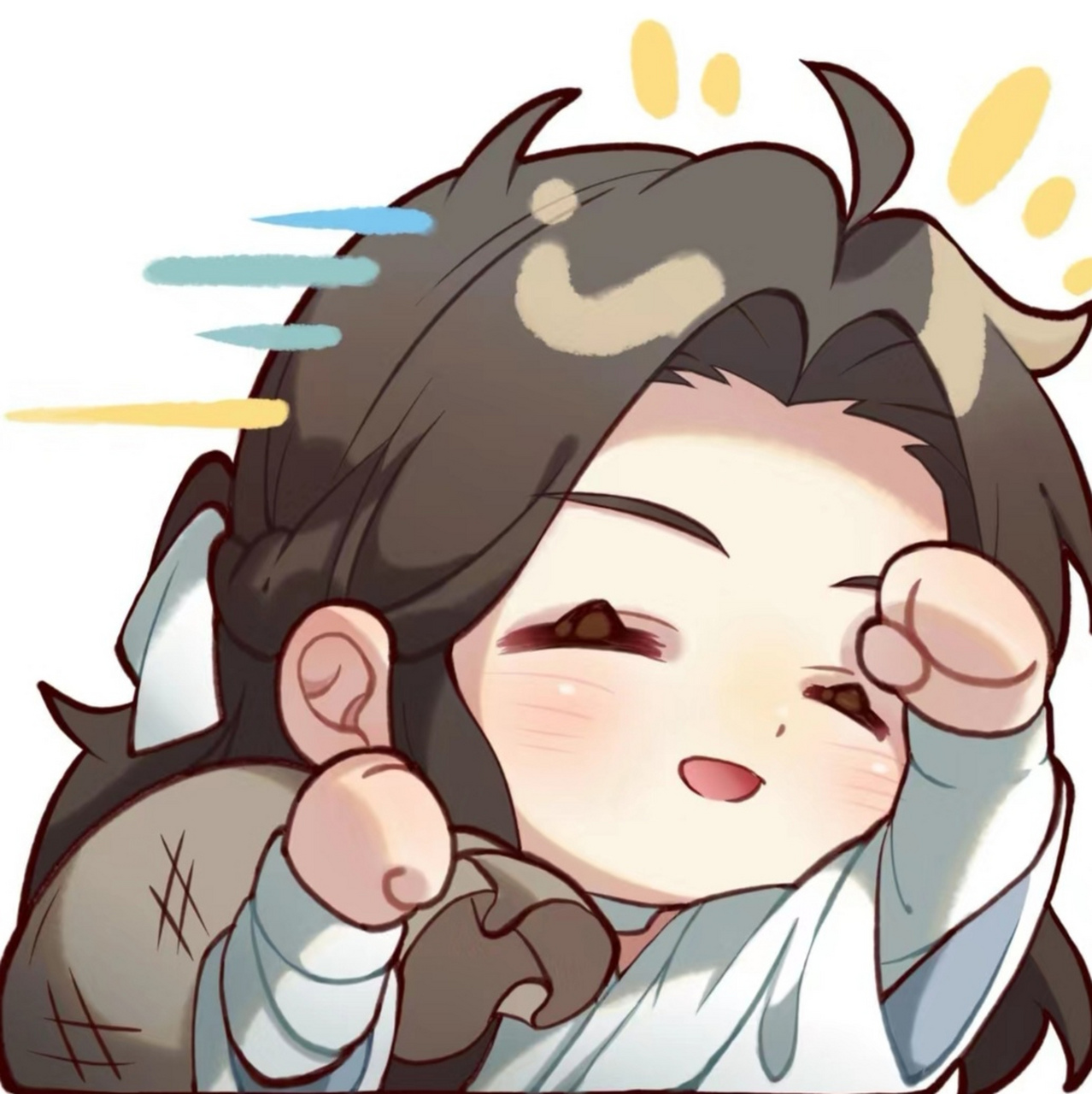 【动漫头像分享】 《天官赐福》q版花城和谢怜.