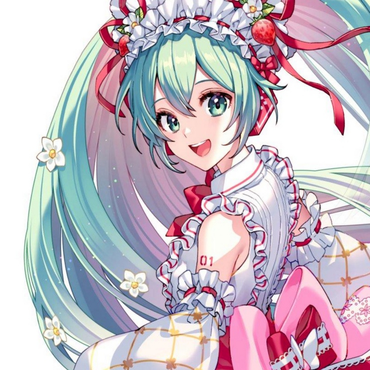 【二次元美少女头像分享】 做一个爱笑的女孩儿,迎接闪闪发光的未来.