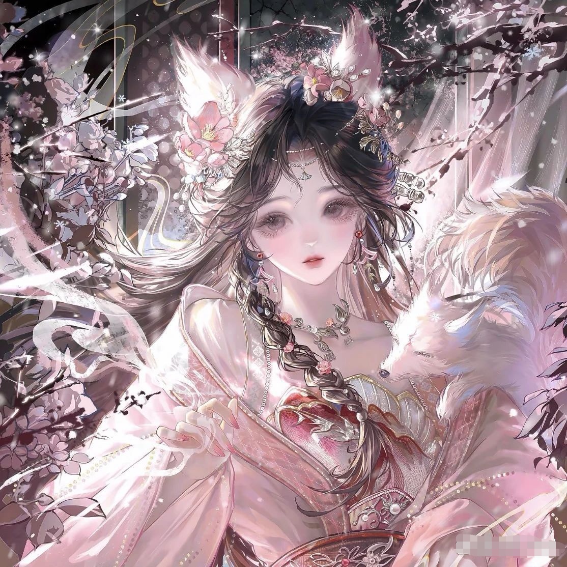 九尾狐版闺蜜头像来啦～～