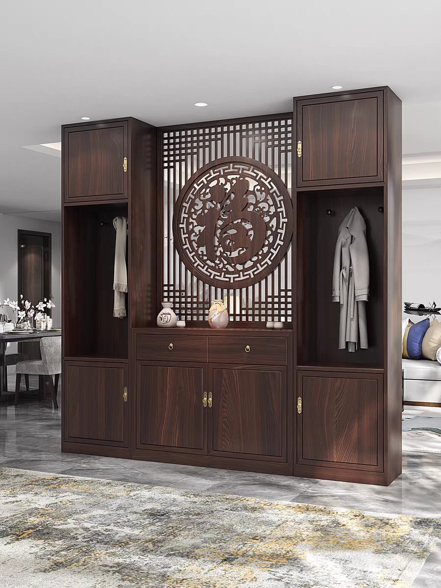 不得不说,实木隔断的温暖与自然之美,让我的家更加温馨与舒适