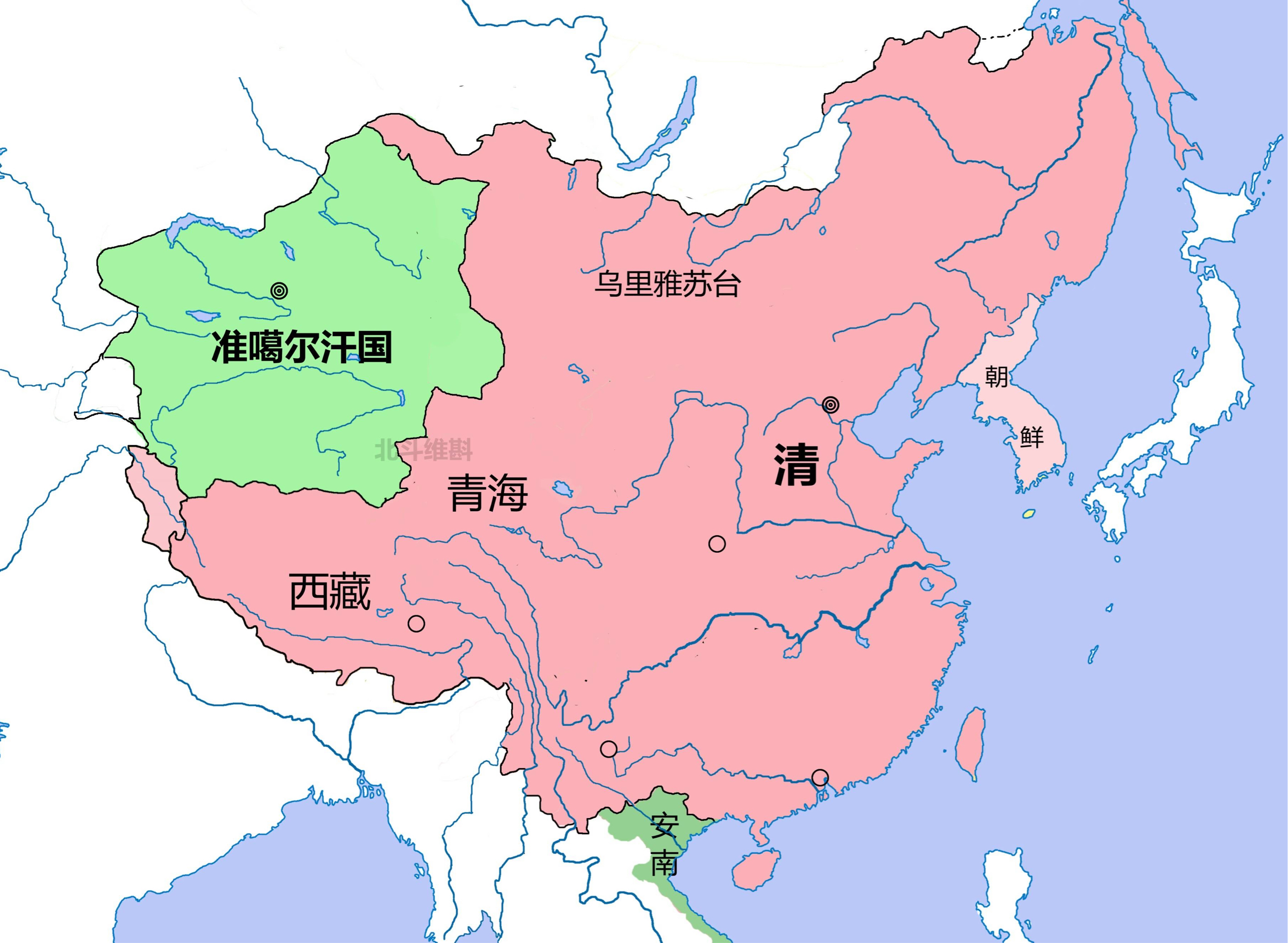 李治版图图片