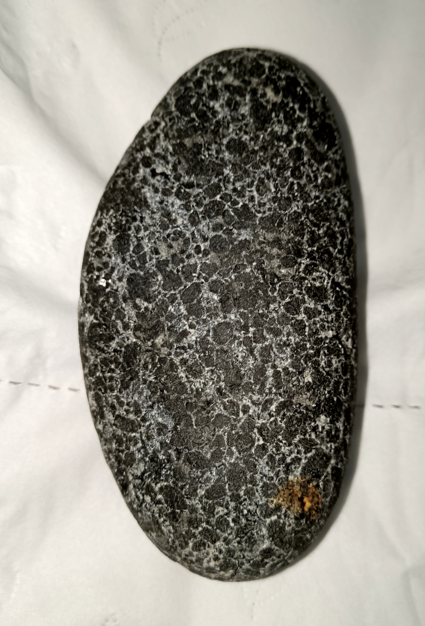 碳质球粒陨石(含有机物) 主要成分:蛇纹石交代,透辉石,橄榄石.