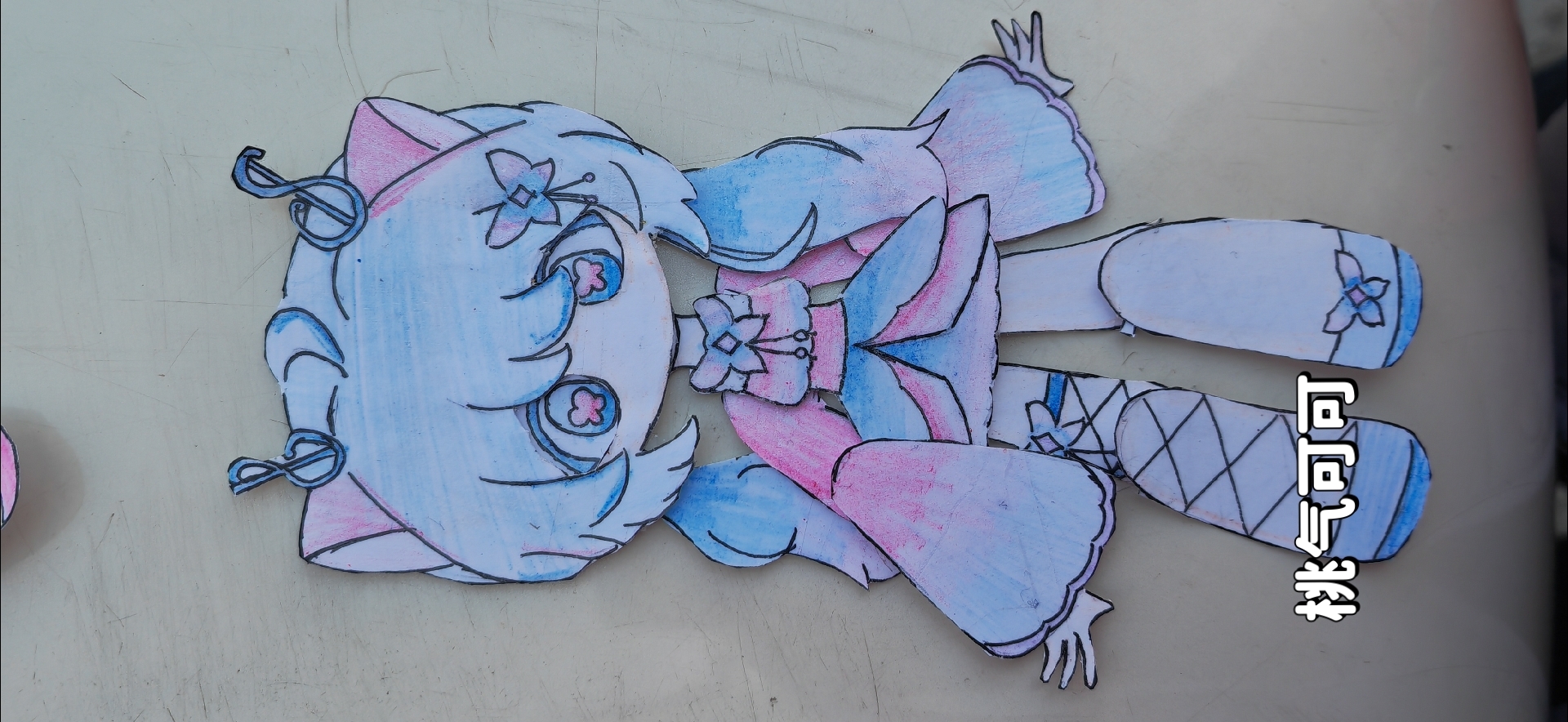 精灵丽丝尔可动纸片人偶