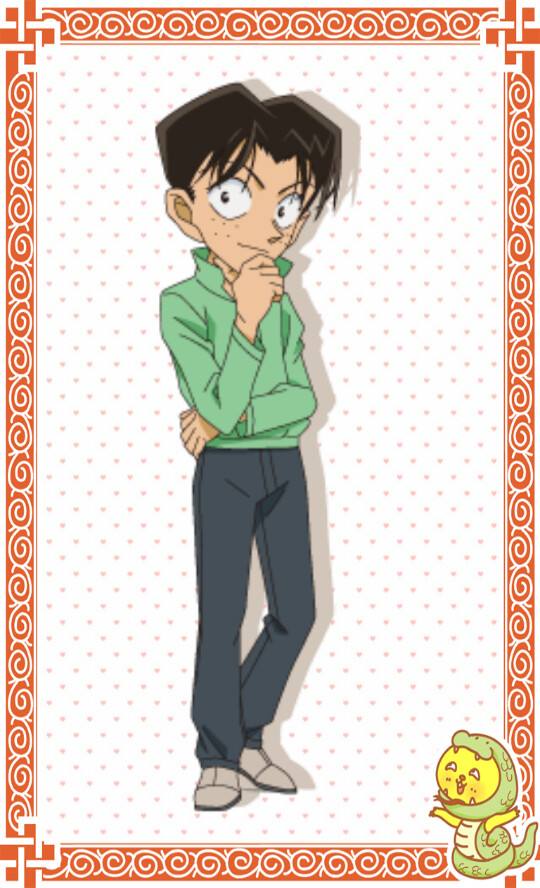 就读于帝丹小学1年级b班,少年侦探团成员.