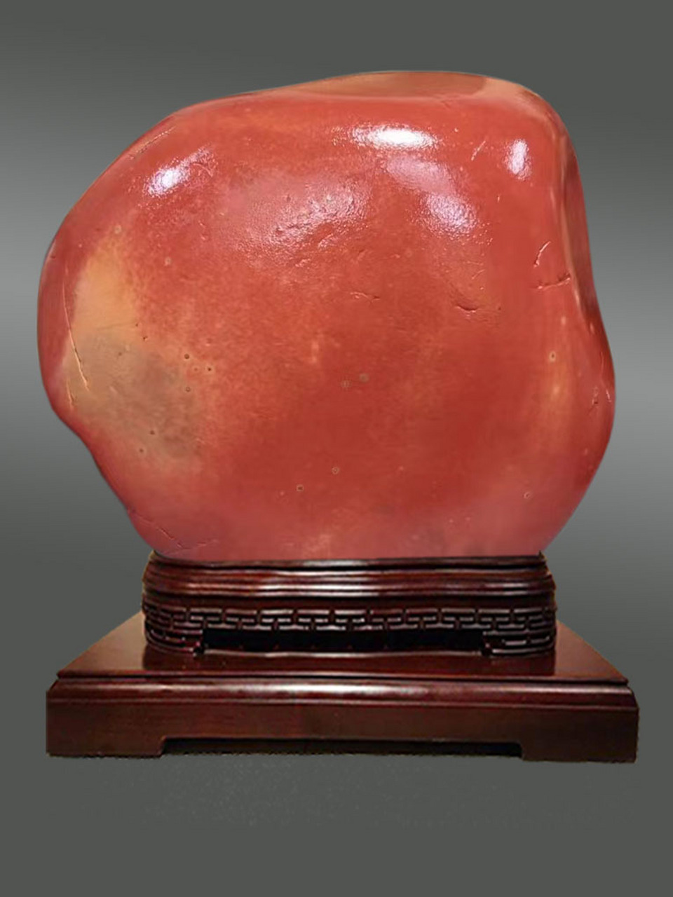 灵璧图(长江红碧玉) #优质作者榜