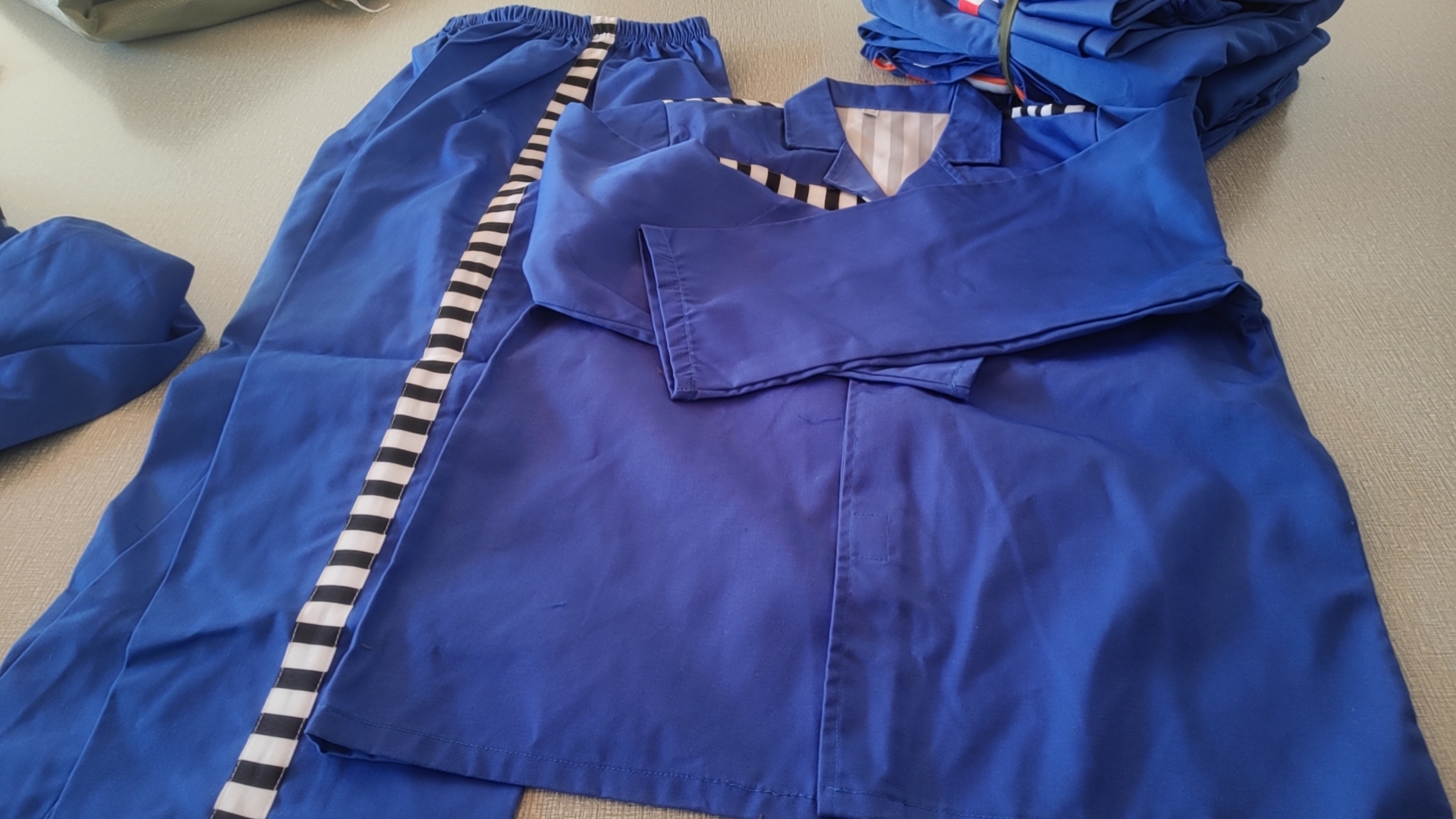 囚服,看守所服装,准备开工啦!