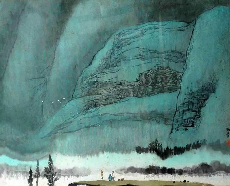 李劲堃,广州美院院长,作品欣赏.