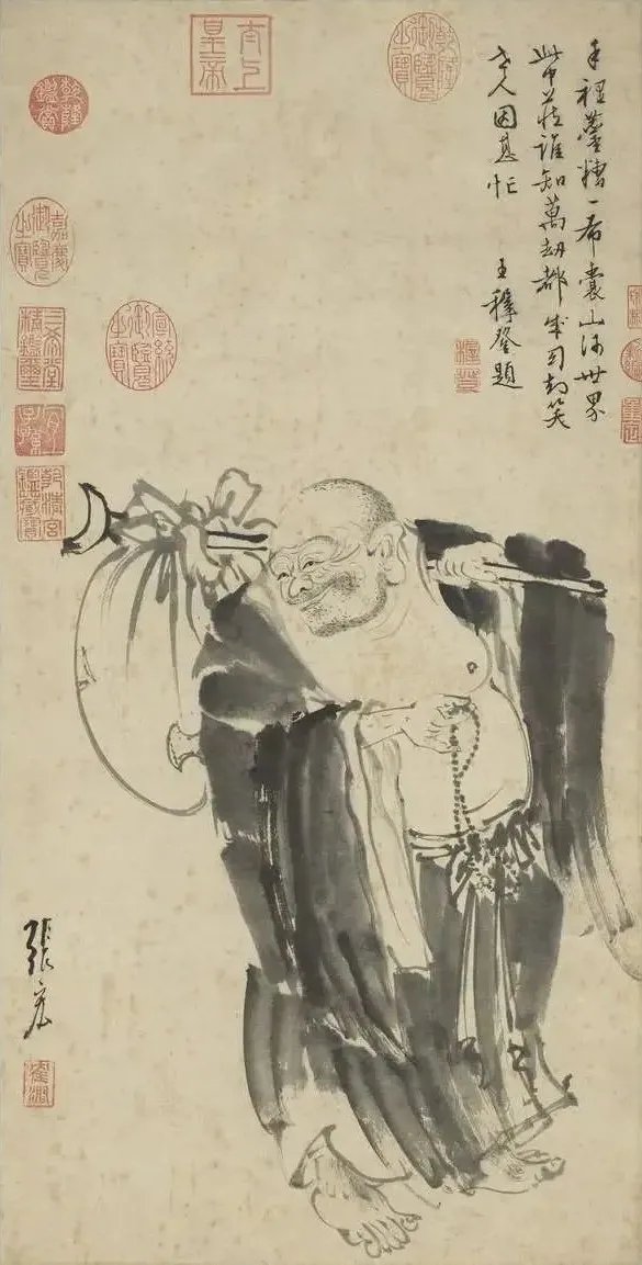 张宏(公元1577年-1652年),明代画家,作品欣赏.