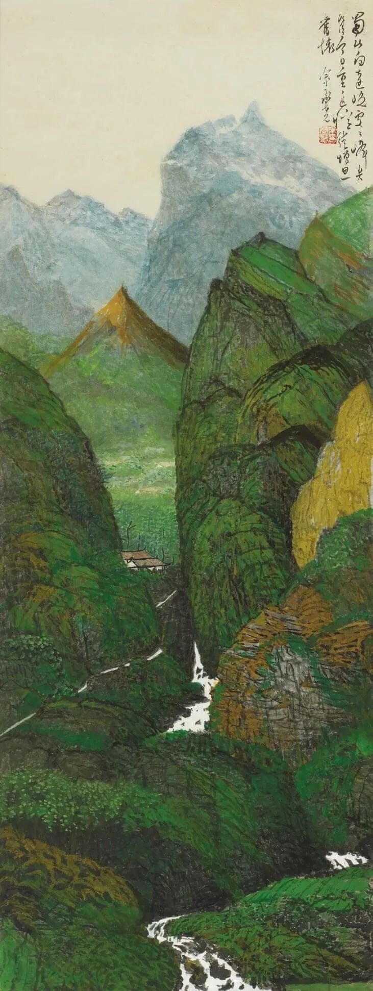 余承尧(1898—1993),台湾著名画家,作品欣赏.
