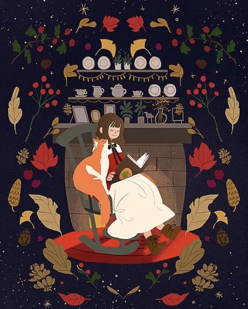 韩国插画师9jedit绘画作品欣赏