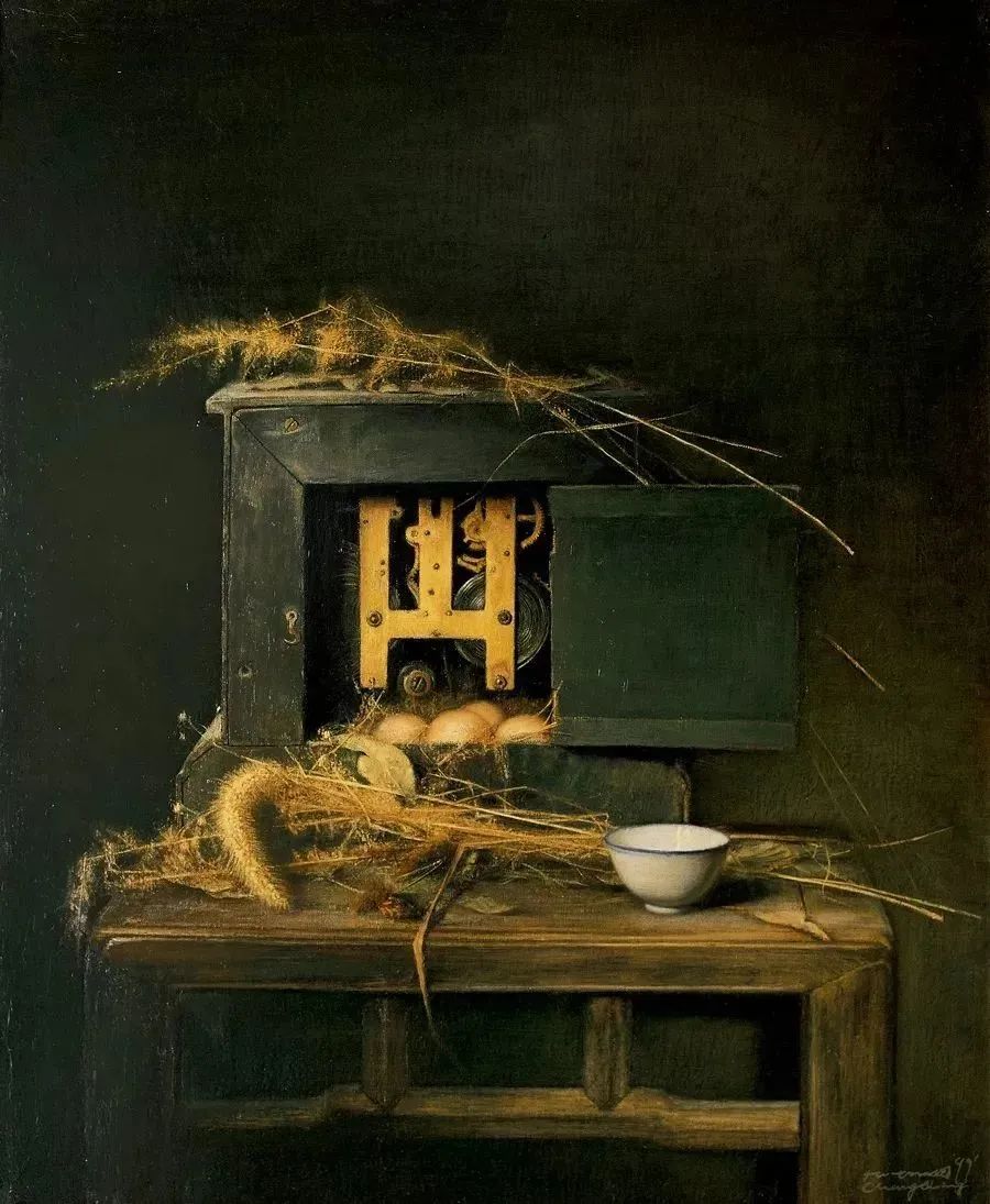 常青,中国美术学院教授,作品欣赏.