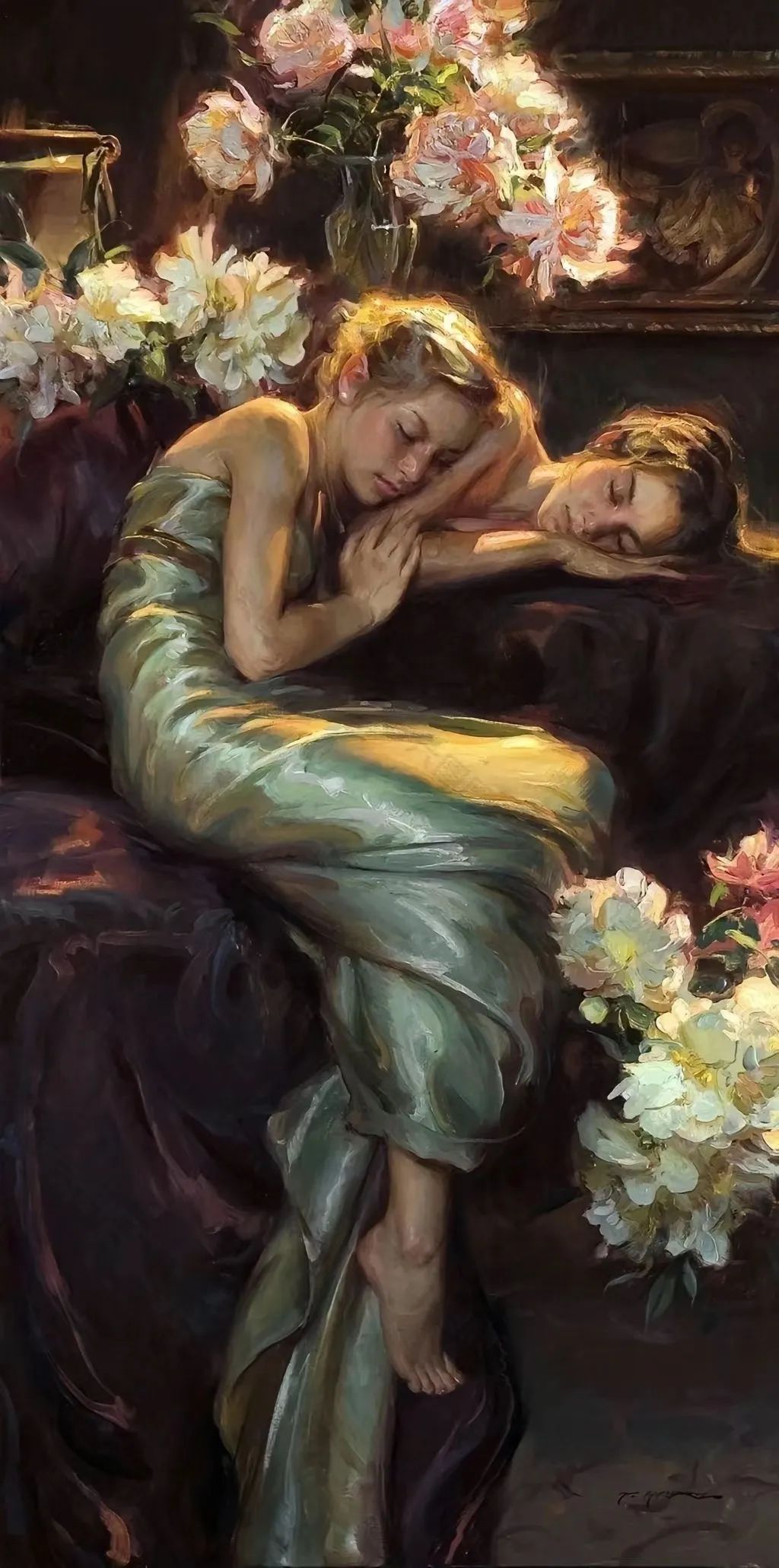 美国画家丹尼尔·夫捷哈兹(daniel f. gerhartz)作品欣赏