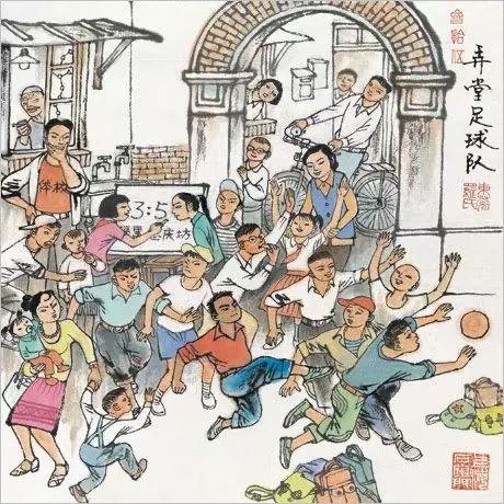 罗希贤,著名民俗画,连环画家,作品欣赏.