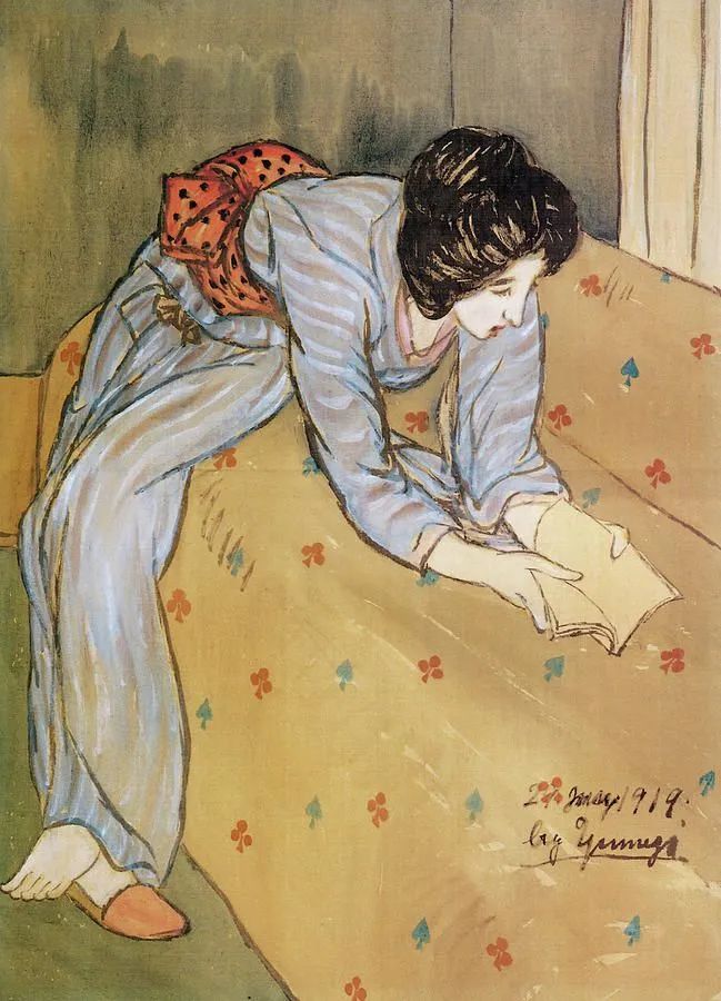 竹久梦二(takehisa yumeji 1884-1934),日本画家,作品欣赏.