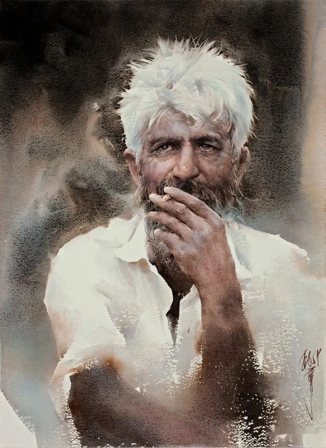 柳毅,当代水彩实力派画家,作品欣赏.