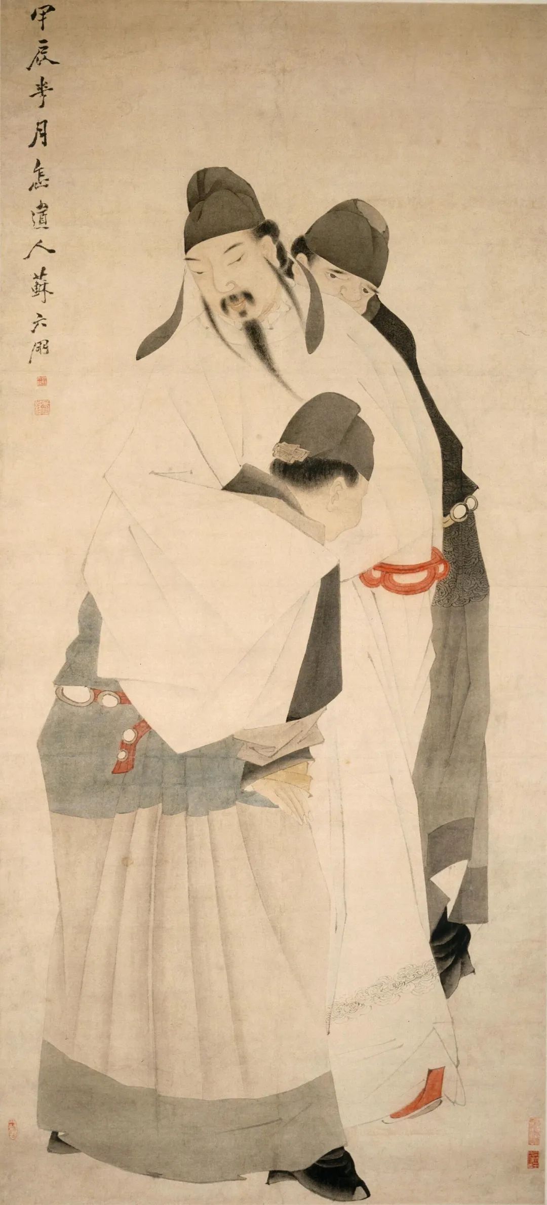 南宋 梁楷 《李白行吟图》