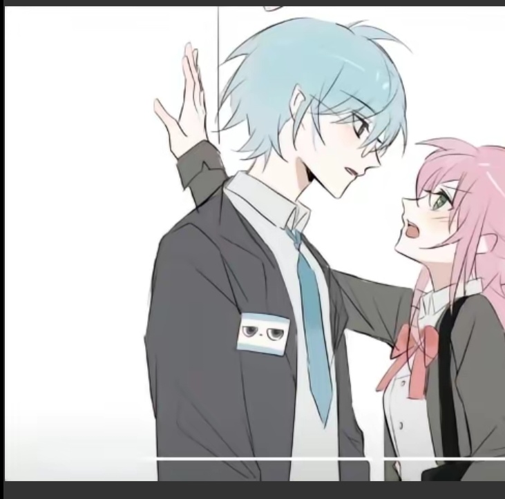 小蓝小粉情侣头像