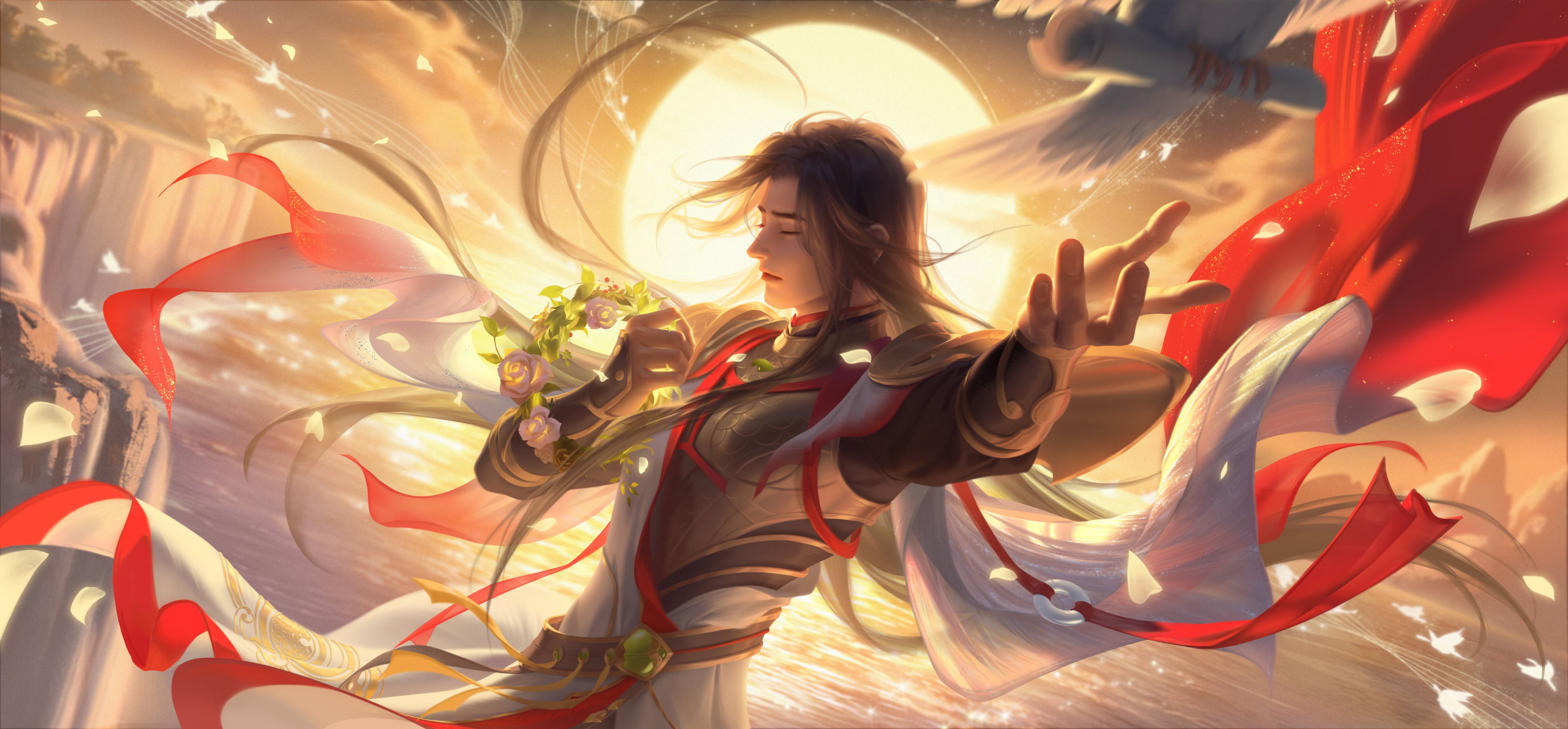 周瑜小乔高清图片#乱世涿鹿