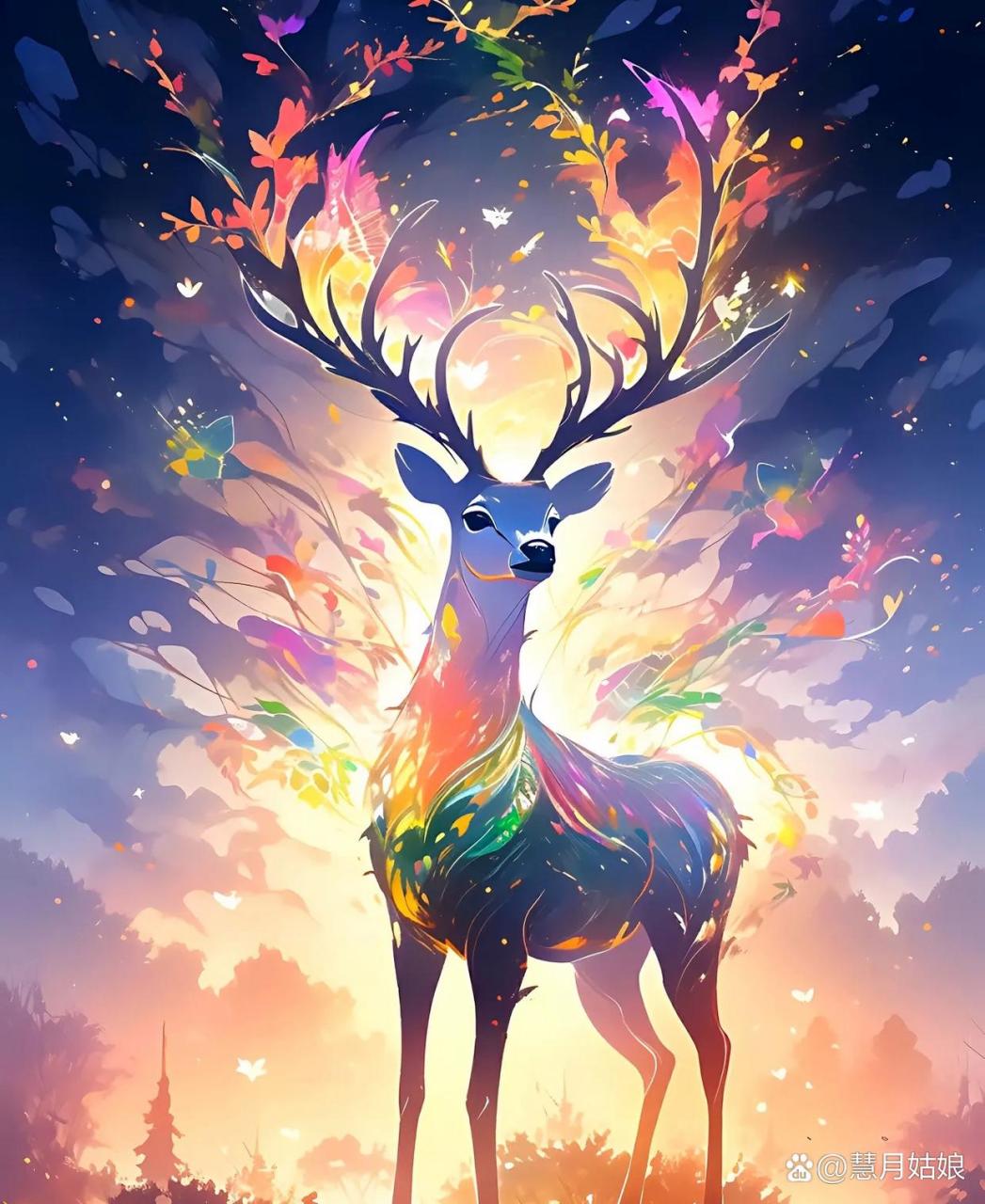 漂亮的神鹿!