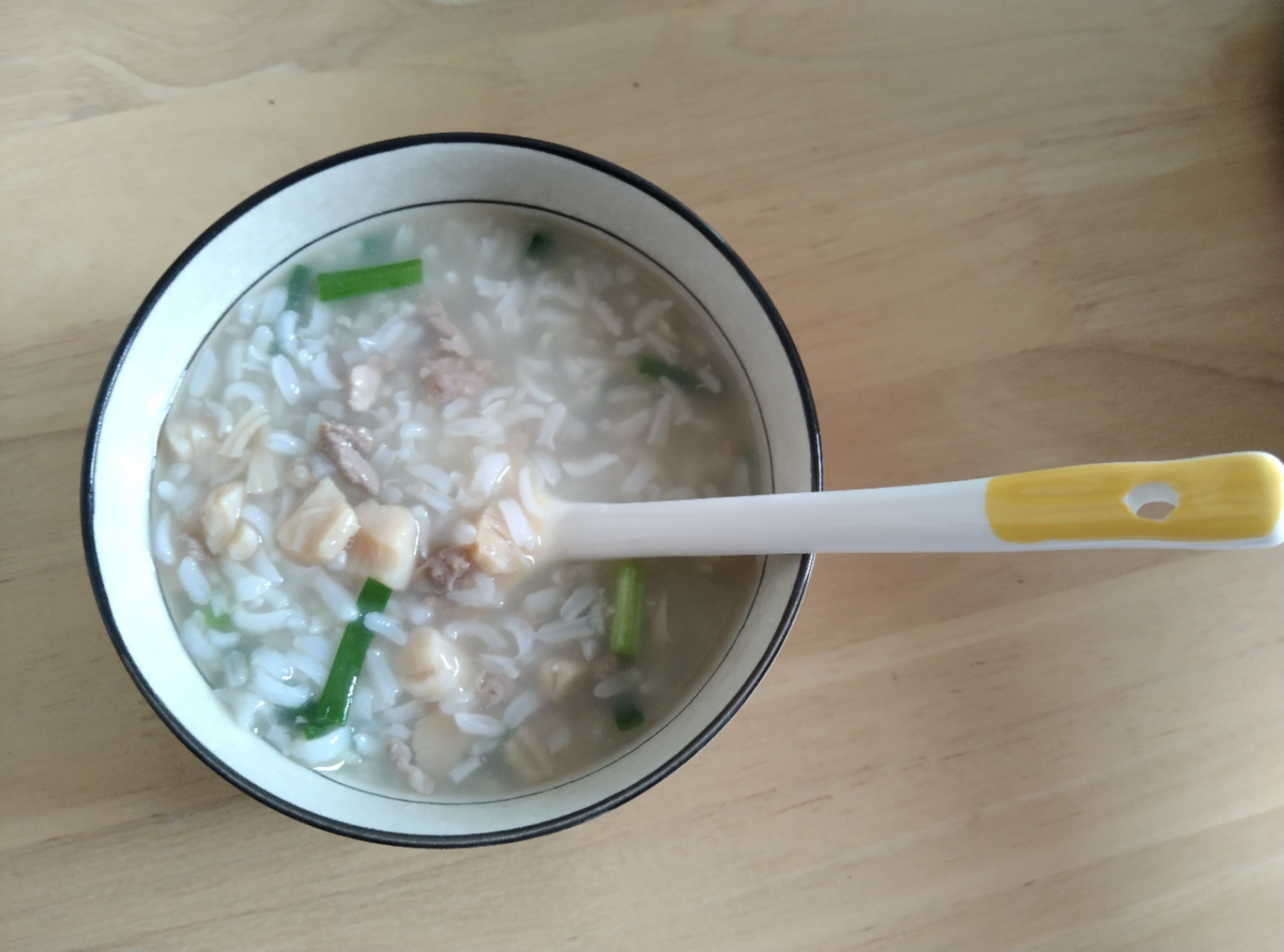 瑶柱葱花瘦肉粥,你值得吃!