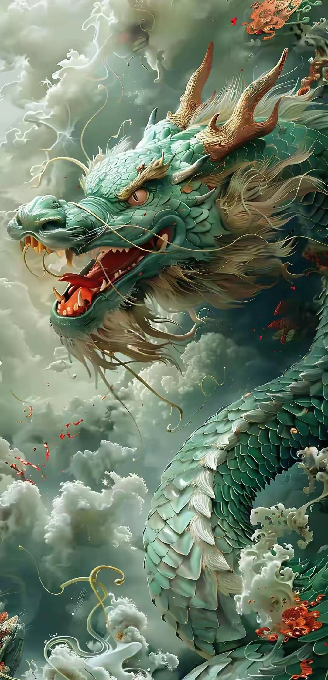 见龙发财!2025身体健康,不发脾气只发财!