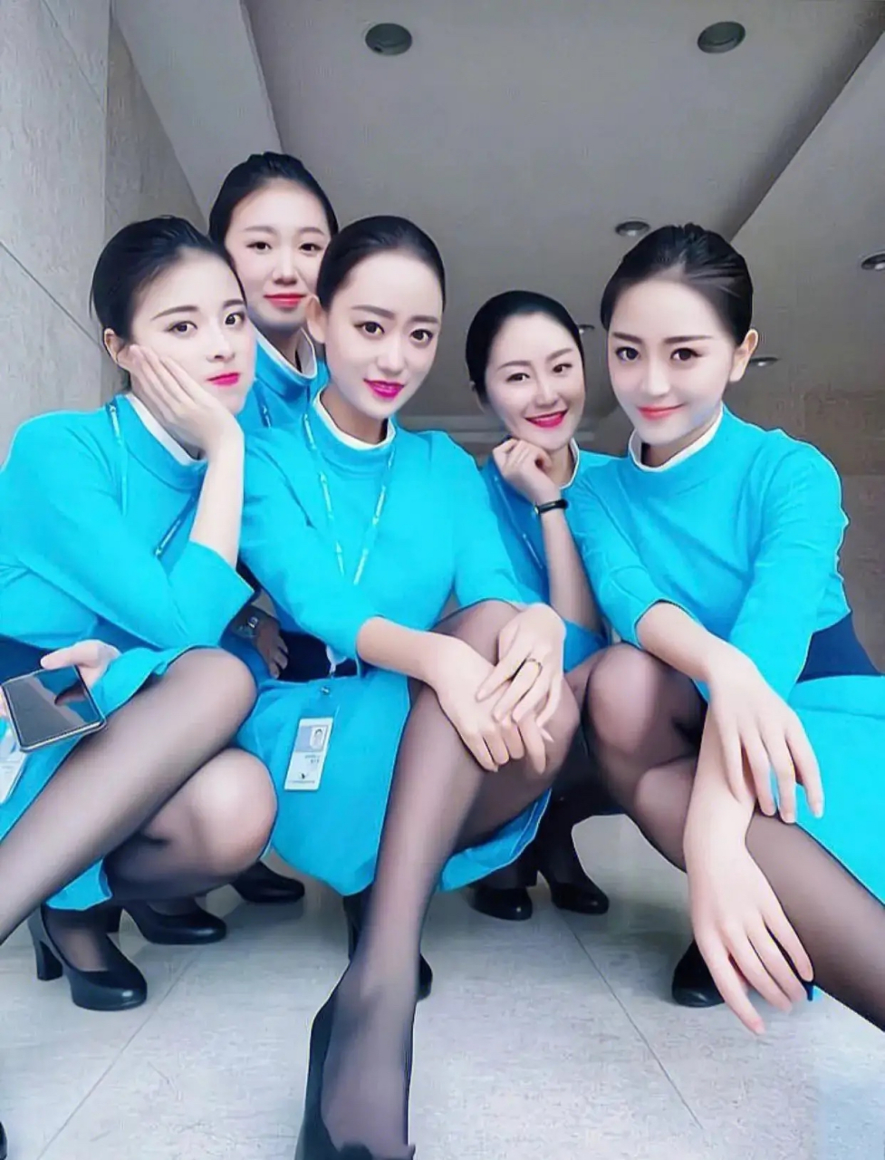 厦门航空,一群美女给您超低空的问候!