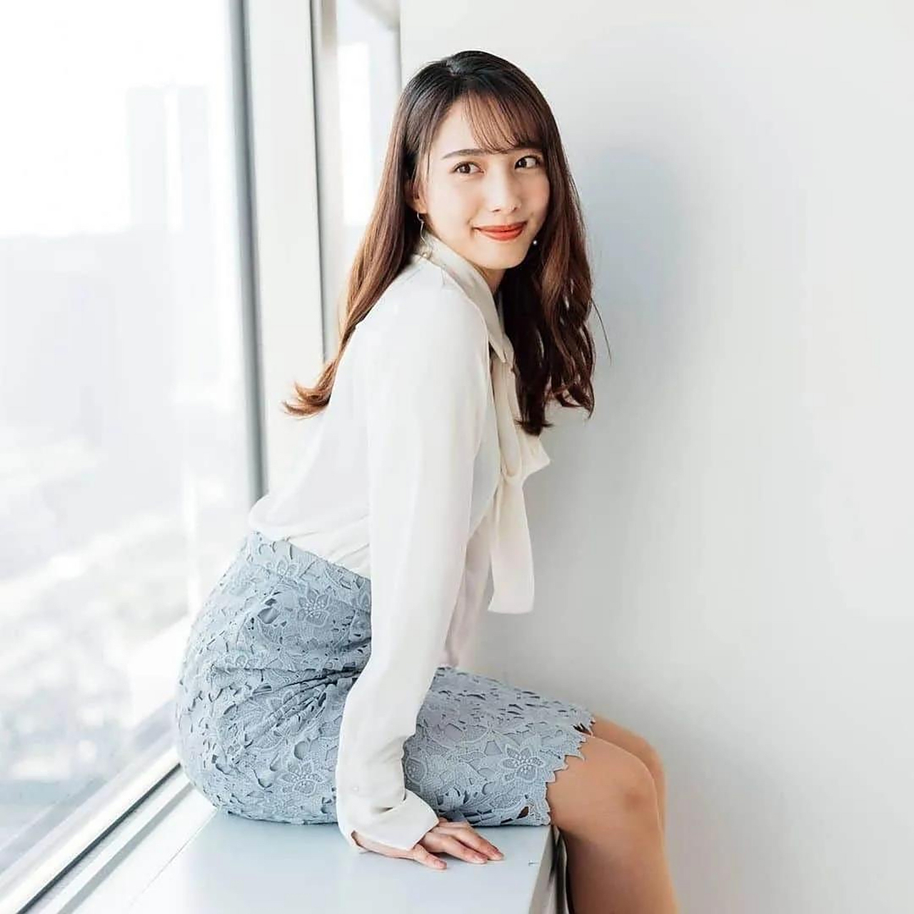 日本气象新闻主公司主播武藤彩芽.真的好治愈哦.