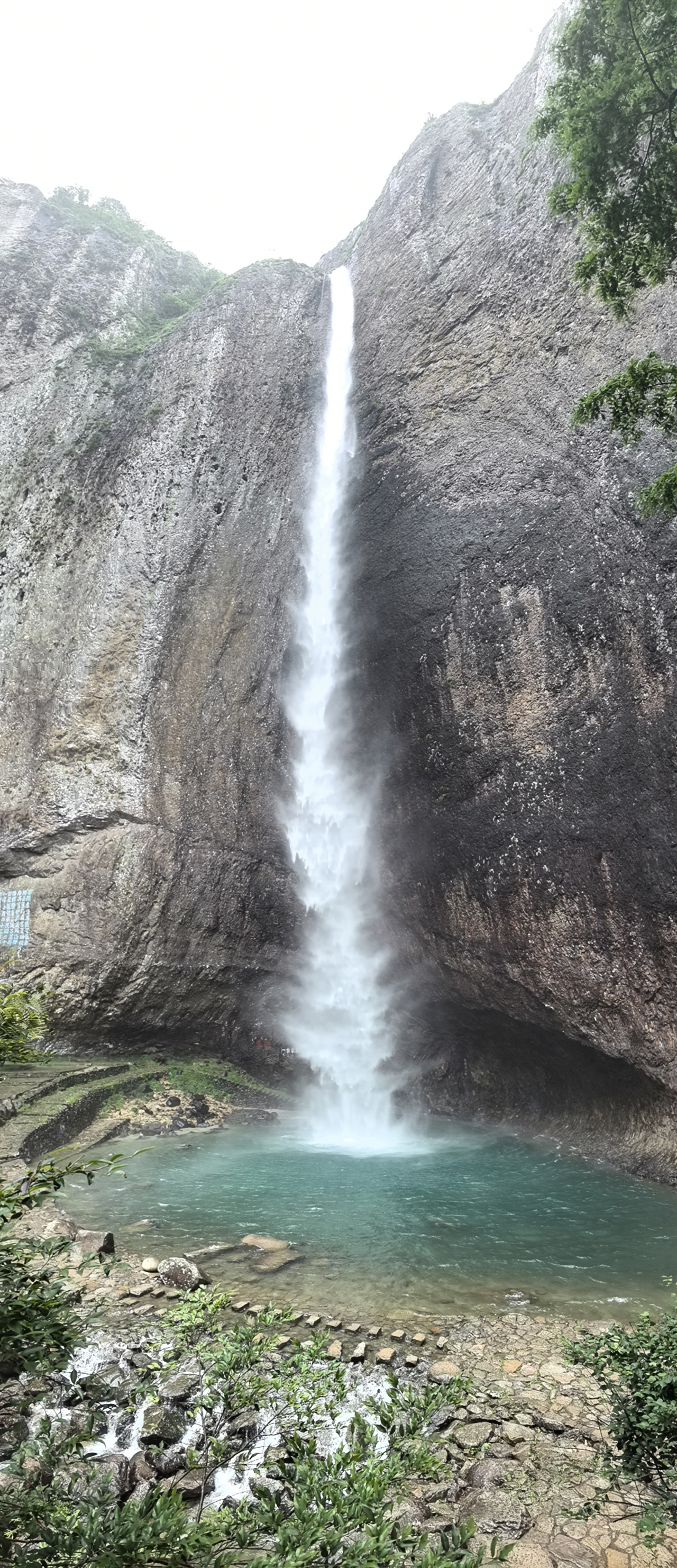 雁荡山大龙湫瀑布